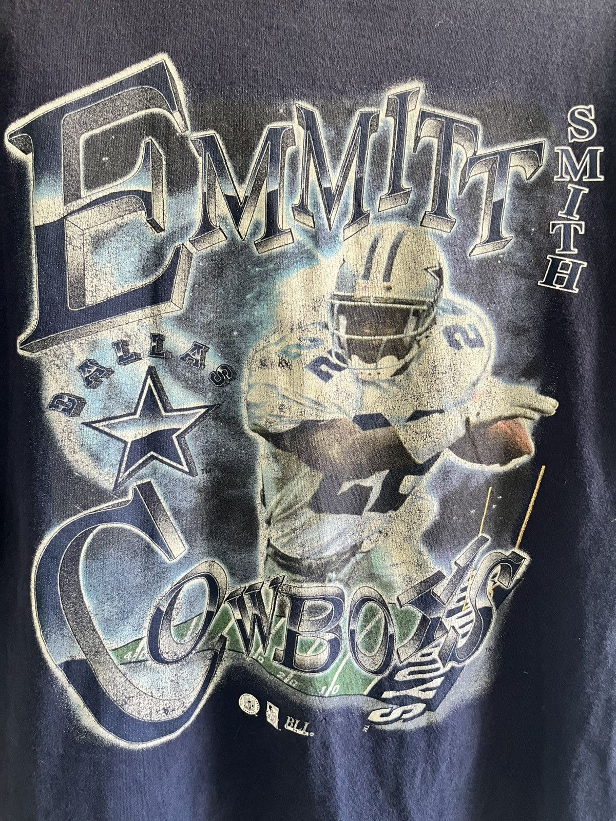 Other Vintage 90s Mills Dallas Cowboys Emmitt Smith Size US XL / EU 56 / 4 - 2 Thumbnail