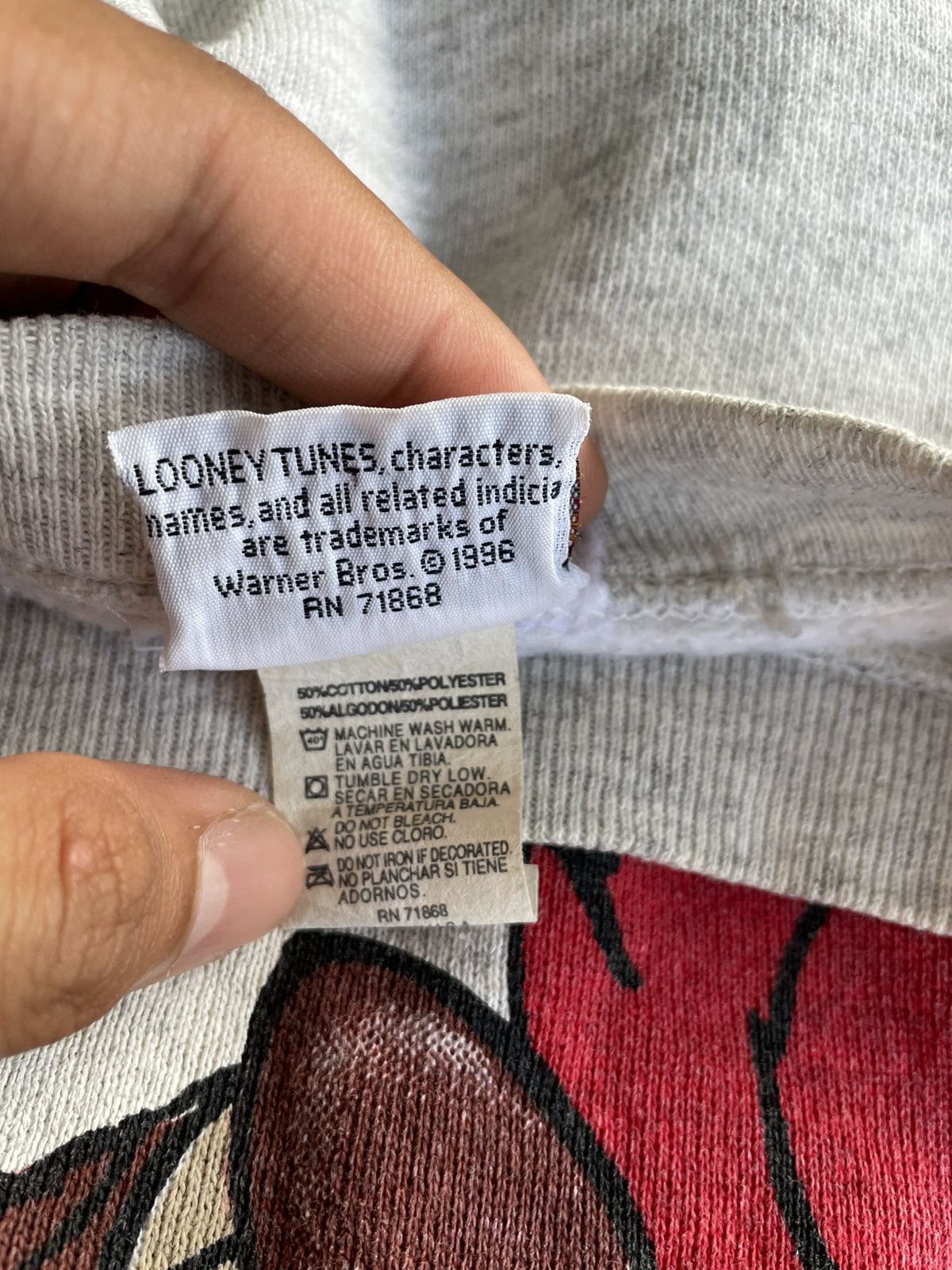 Cartoon Network Vintage Looney Tunes 90s Size US XL / EU 56 / 4 - 7 Thumbnail