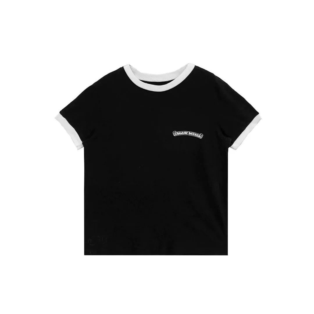 Chrome Hearts Chrome Hearts Black T-Shirt S Women Size S / US 4 / IT 40 - 1 Thumbnail