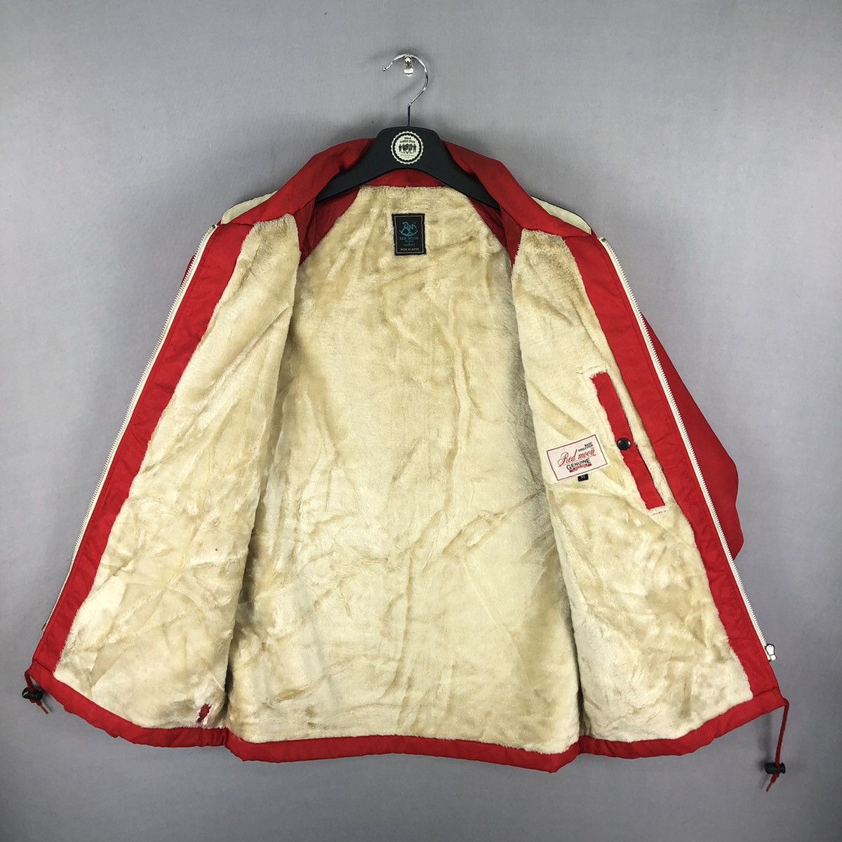 Japanese Brand × Redmoon × Vintage Vintage 90's Redmoon Zipper Coach Jacket Side Tape Size US M / EU 48-50 / 2 - 7 Thumbnail