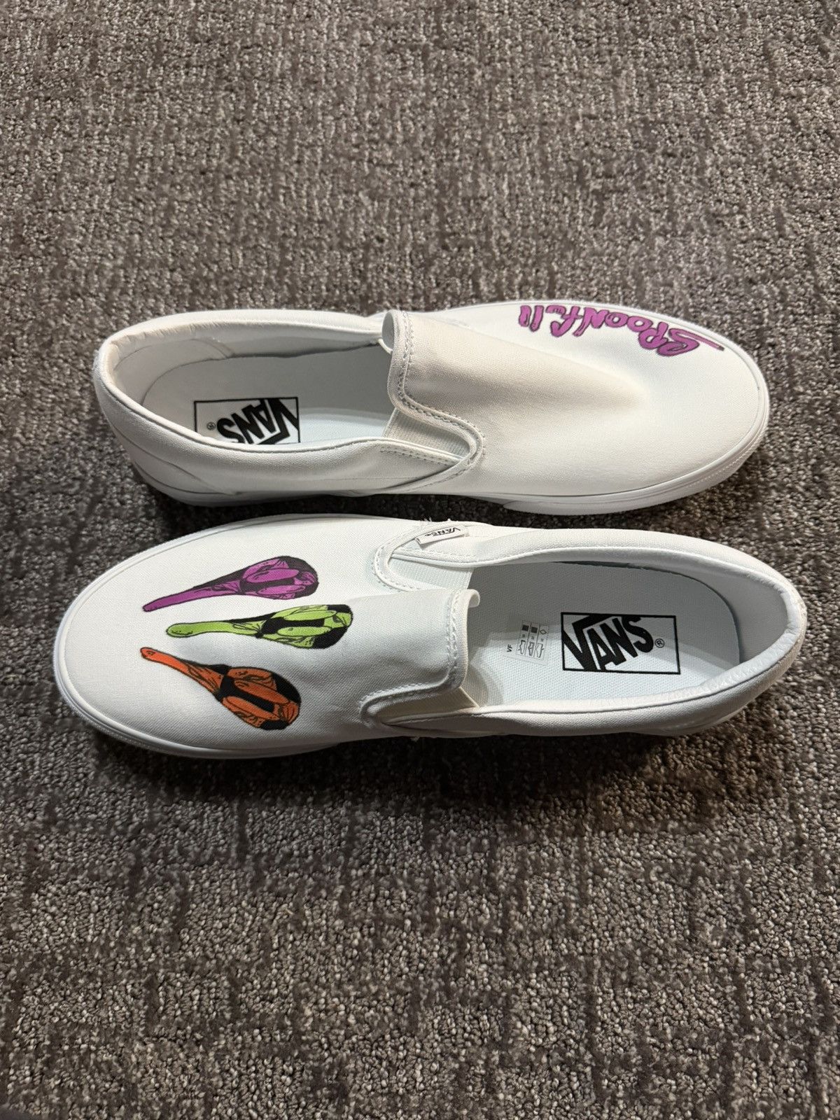 Matty Boy Chrome Hearts Matty Boy Low-Cut Slip-On Sneakers Size US 10 / EU 43 - 3 Thumbnail