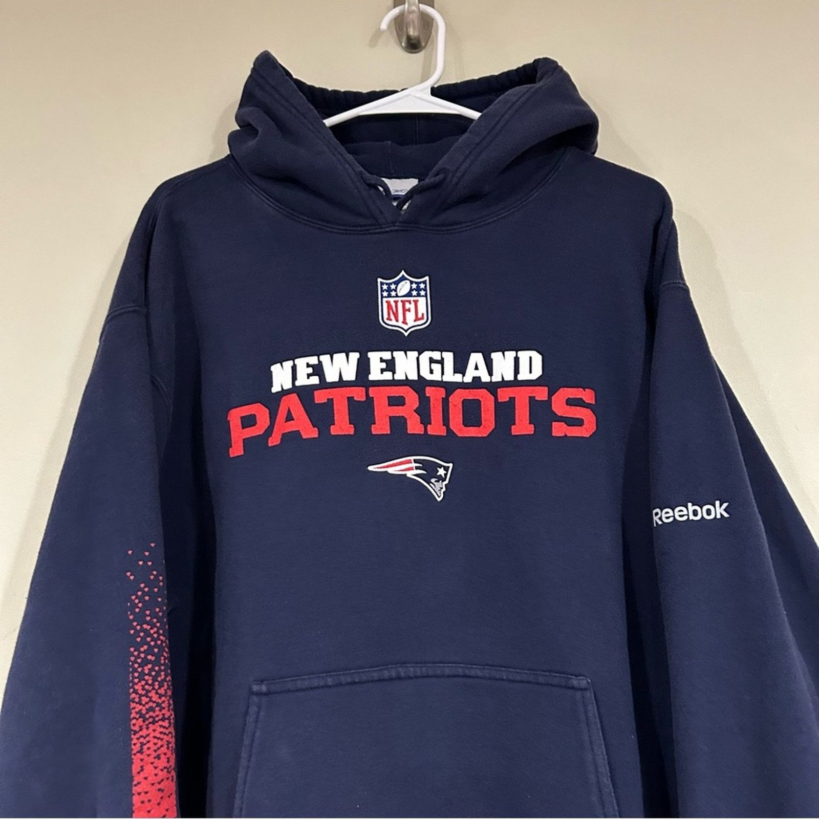 Reebok Reebok New England Patriots Football Hoodie Size US L / EU 52-54 / 3 - 2 Thumbnail