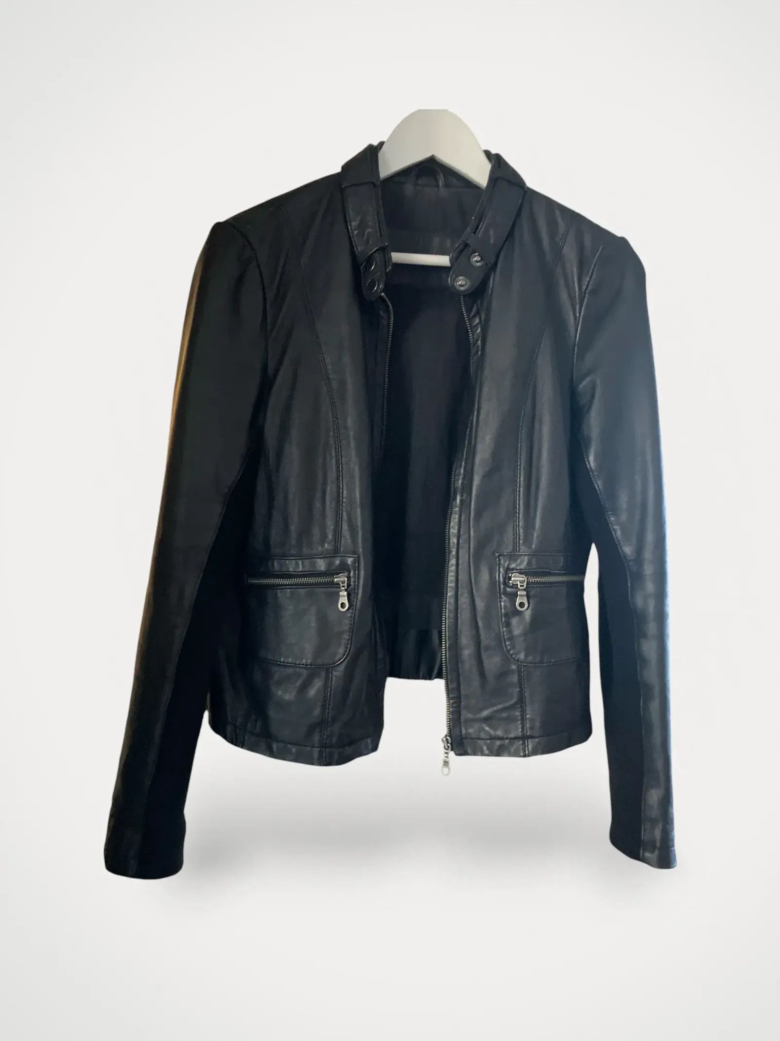 Bruuns Bazaar Bzr Bzr Leather Jacket Size M / US 6-8 / IT 42-44 - 1 Thumbnail