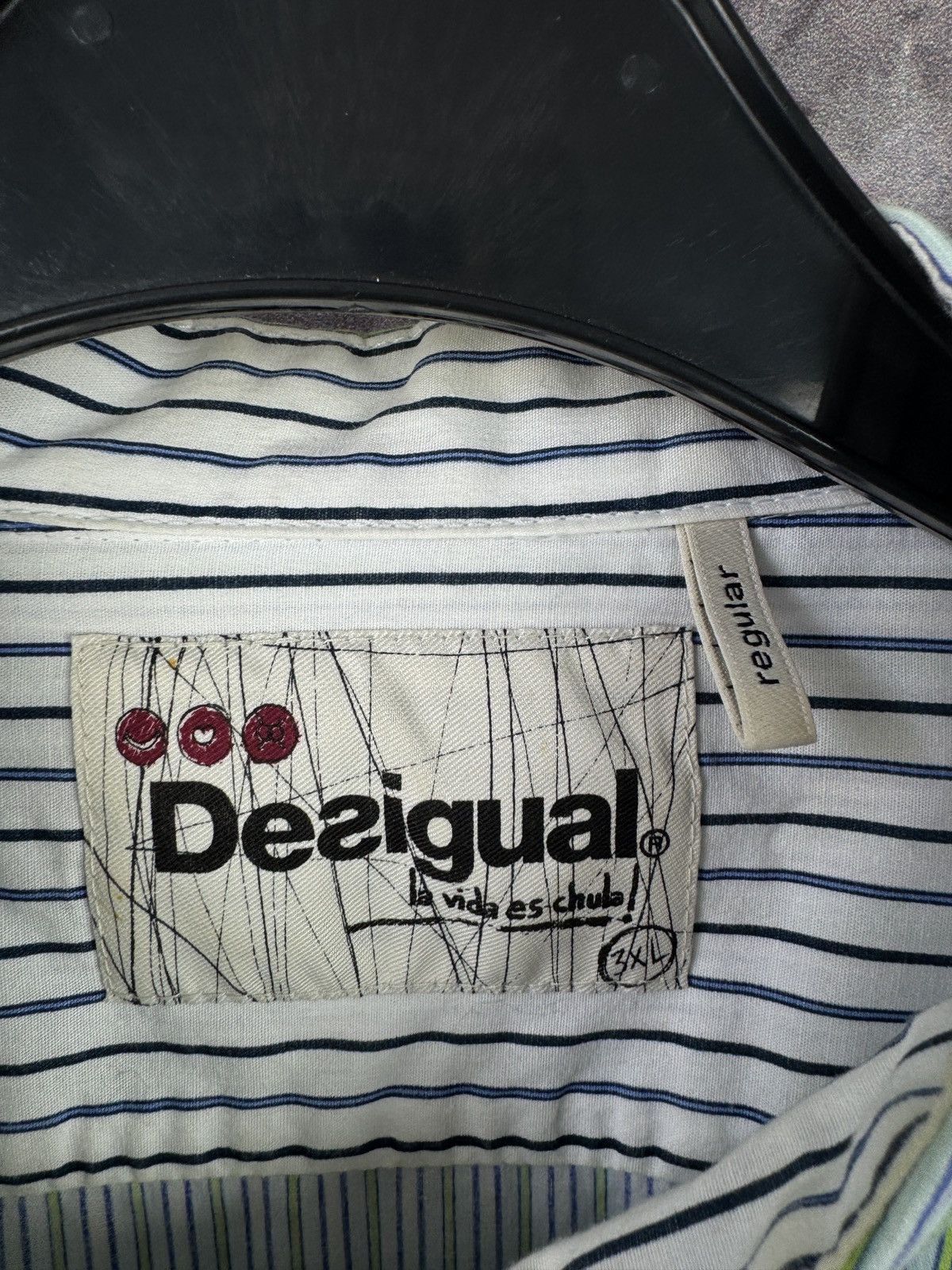 Desigual Men’s Desigual Shirt Button Up Streetwear Size XXXL Size US XXL / EU 58 / 5 - 8 Thumbnail
