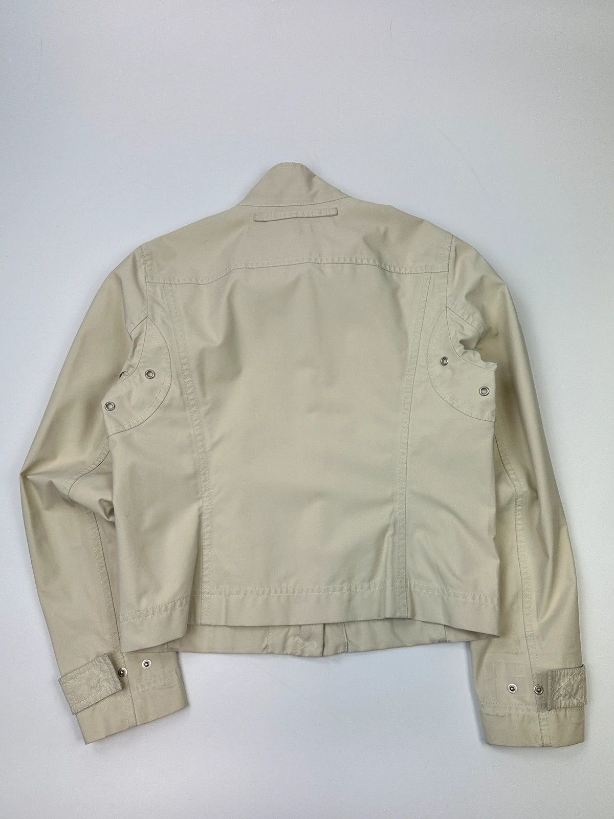 Prada Prada Sport SS2000 Nylon Beige Gore-Tex Rain Jacket Size L / US 10 / IT 46 - 5 Thumbnail
