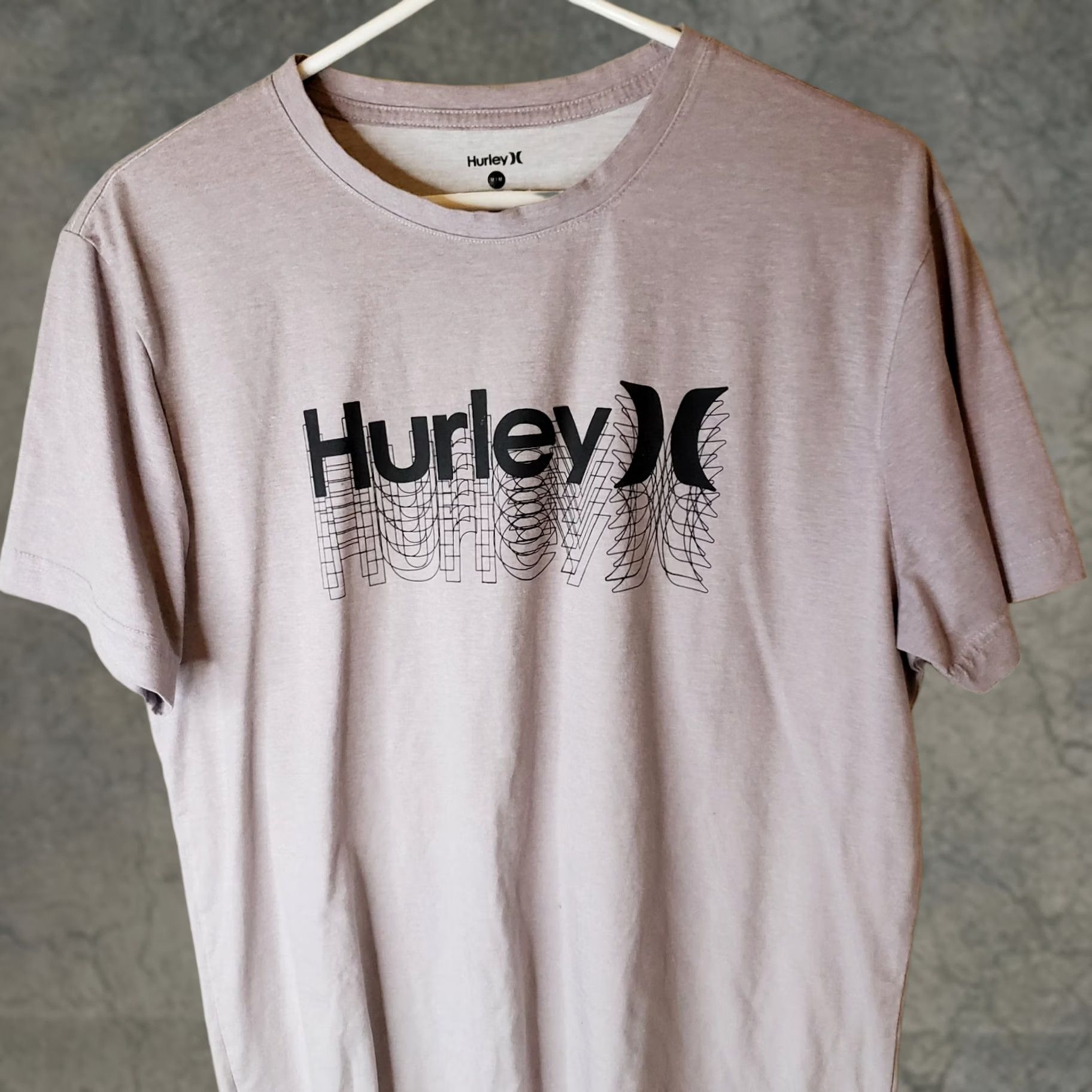 Hurley Hurley Men's Gradient Fade Tee SS T-Shirt Gray M Regular Short Sleeve Crew Neck Logo Shirt Classic Hurley Model 2020s Size US M / EU 48-50 / 2 - 1 Thumbnail