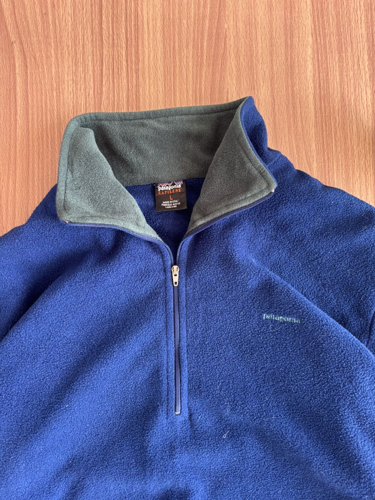 Patagonia 1990’s Vintage Patagonia Capilene fleece Made in US Size US L / EU 52-54 / 3 - 3 Thumbnail