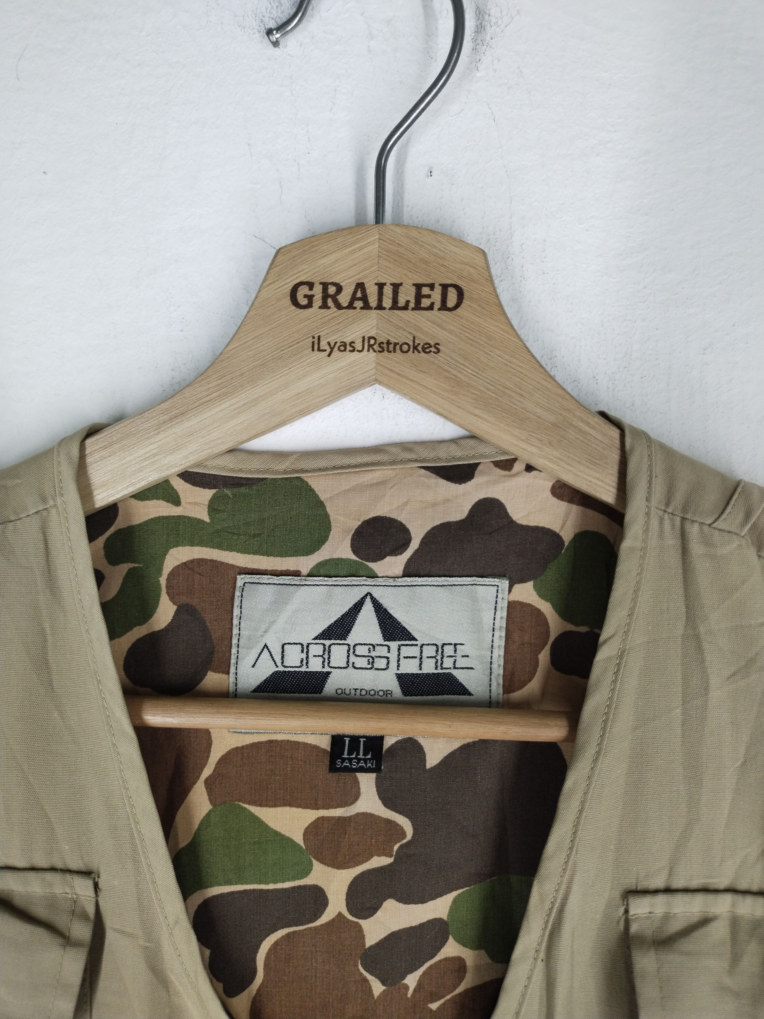 Gear for Sports 🔥 Vtg Camo Vest Reversible Tactical Pocket Size US L / EU 52-54 / 3 - 2 Thumbnail