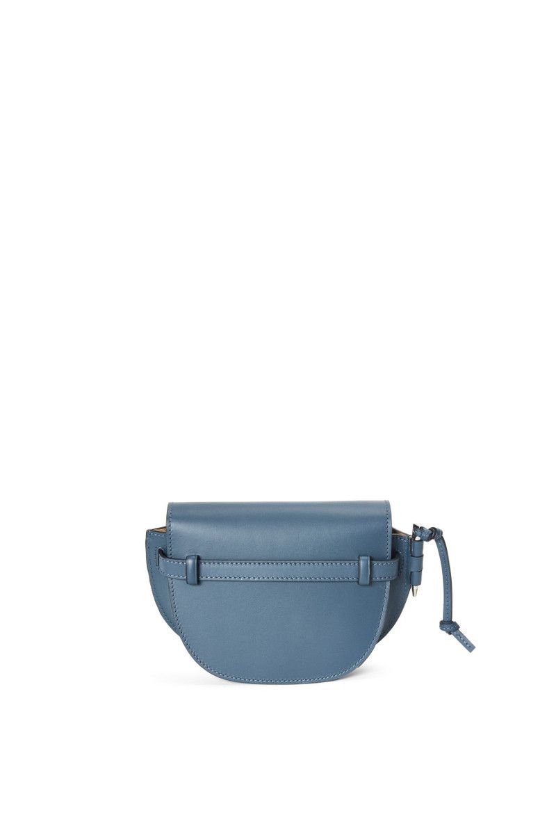 Loewe o1in1g0426 Size: OS / Mini Gate Dual Bag in Onyx Blue Size ONE SIZE - 6 Thumbnail