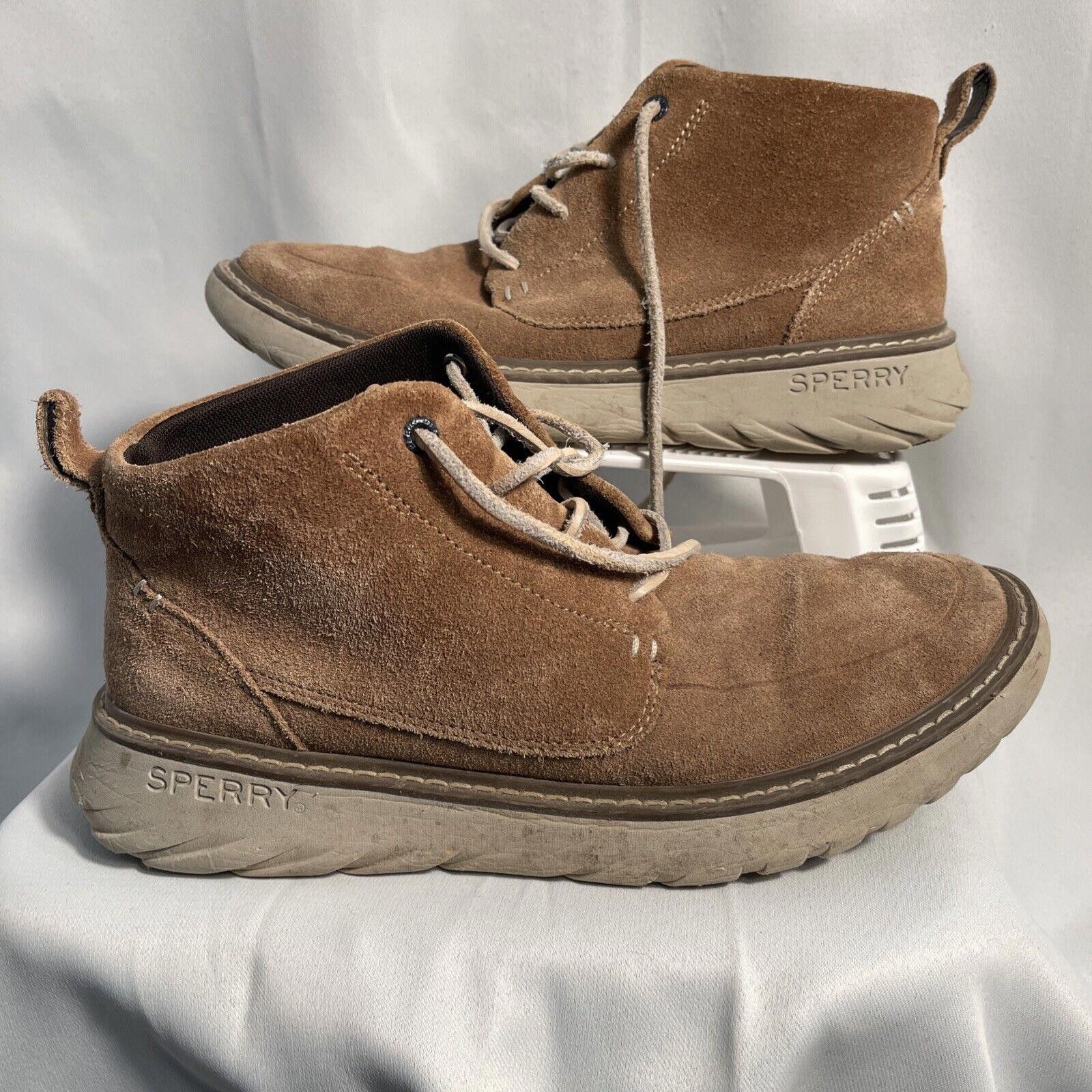 Designer Sperry Top Sider Suede Boots Size 8.5 men’s M Size US 8.5 / IT 38.5 - 1 Thumbnail