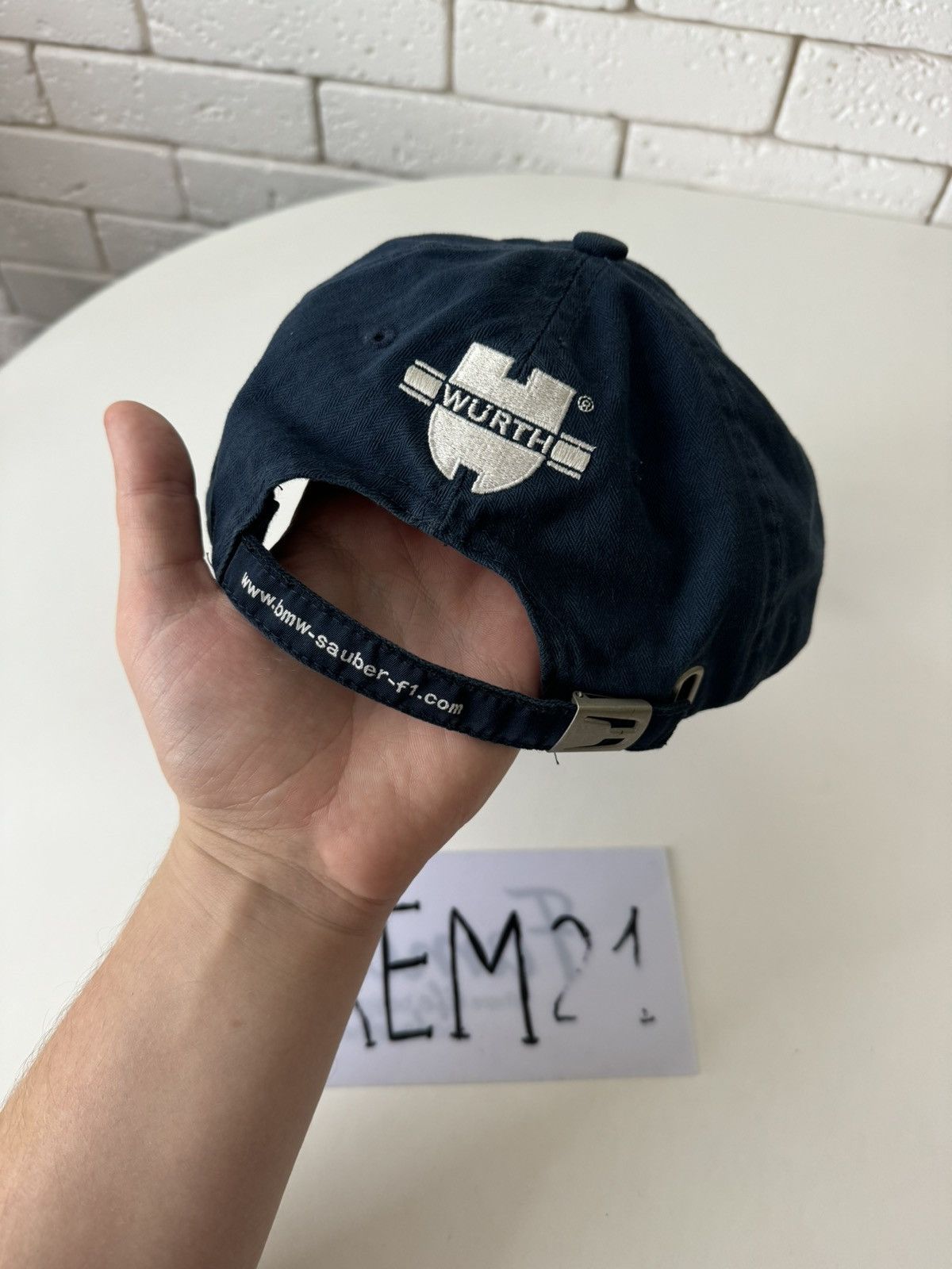 BMW BMW Sauber F1 Team cap hat Size ONE SIZE - 3 Thumbnail