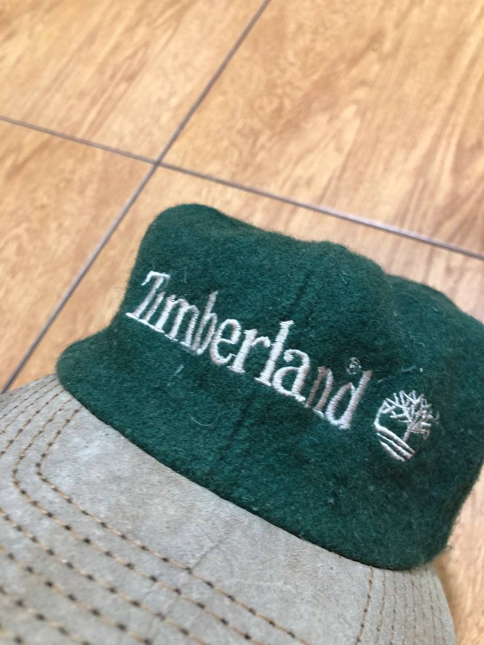 Timberland Vintage 90s Timberland cap streetwear y2k style big logo Size ONE SIZE - 2 Thumbnail