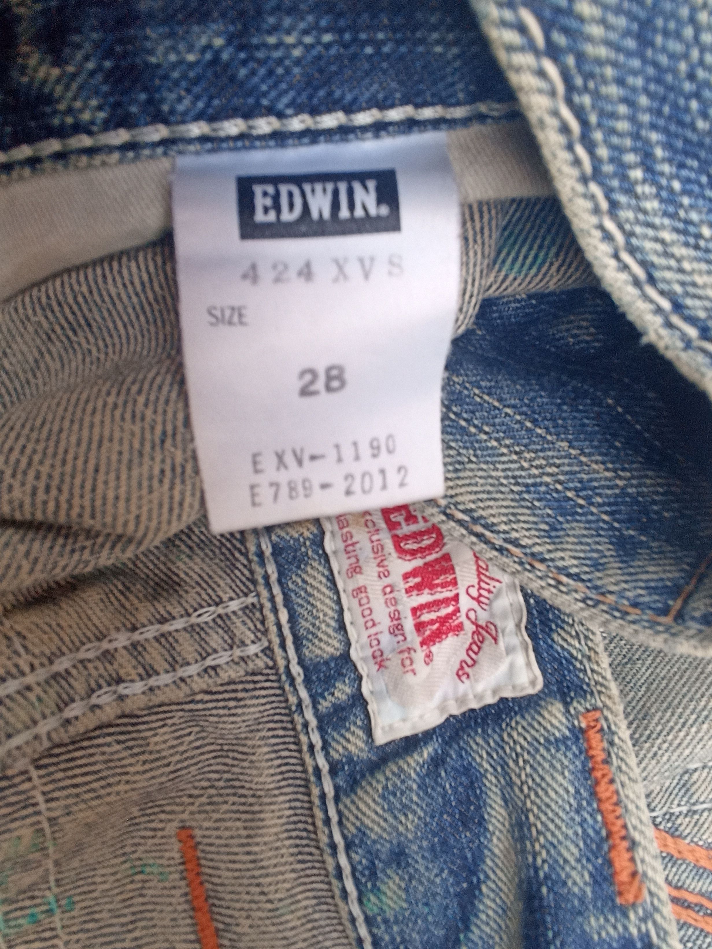 Edwin Vtg Edwin jeans washed LGB Street fashion Edwin Exclusive Size US 32 / EU 48 - 12 Thumbnail