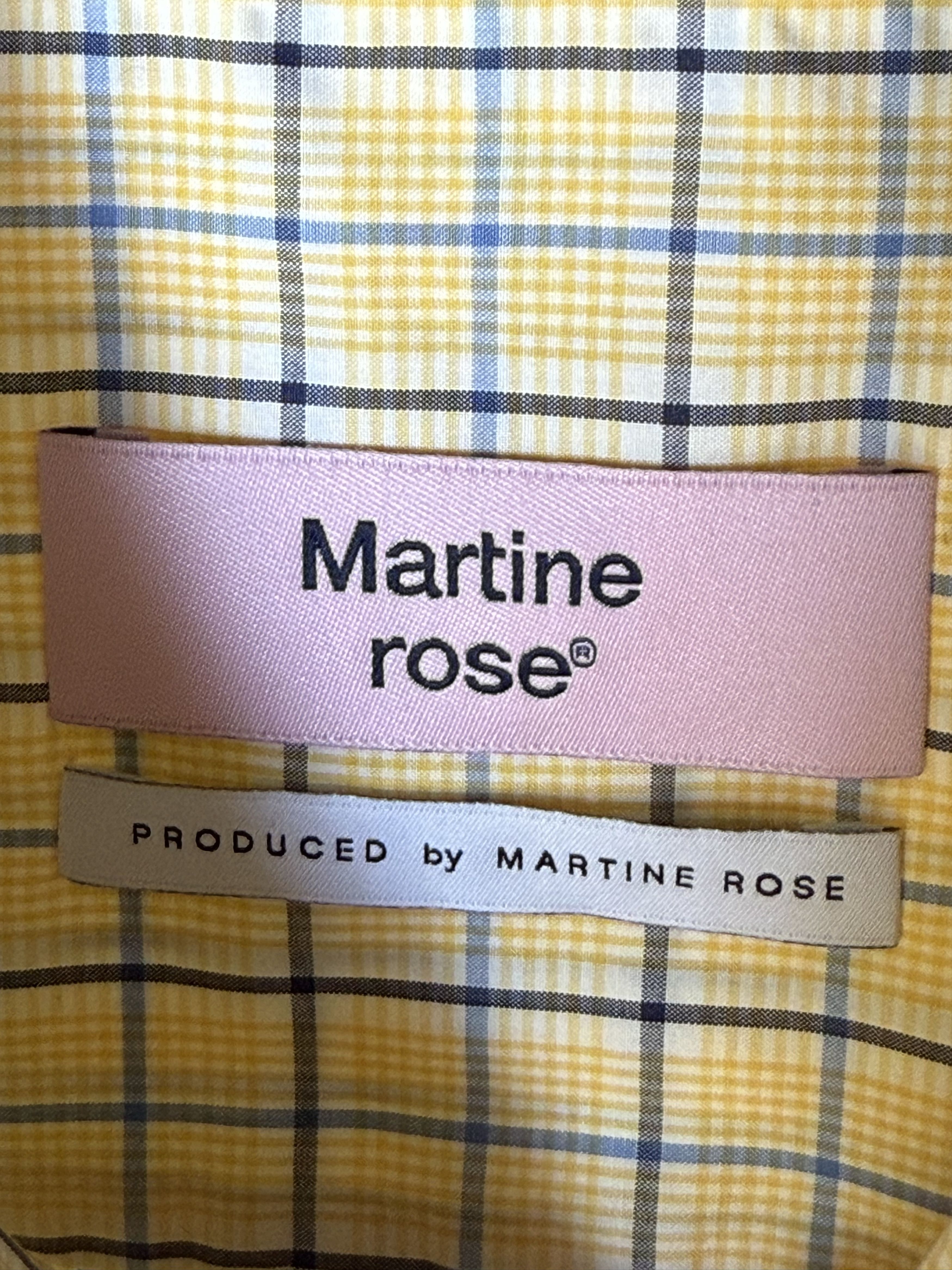 Martine Rose Oversized Long Sleeve Shirt Size US M / EU 48-50 / 2 - 4 Thumbnail