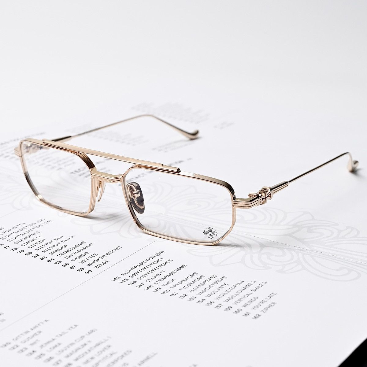 Chrome Hearts CHROME HEARTS GUSHER GLASSES | Grailed