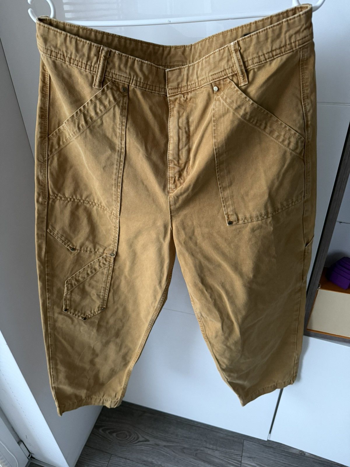 Allsaints Allsaints Mens Dessa Trouser Carpenter Opium Jeans Size US 31 - 2 Thumbnail