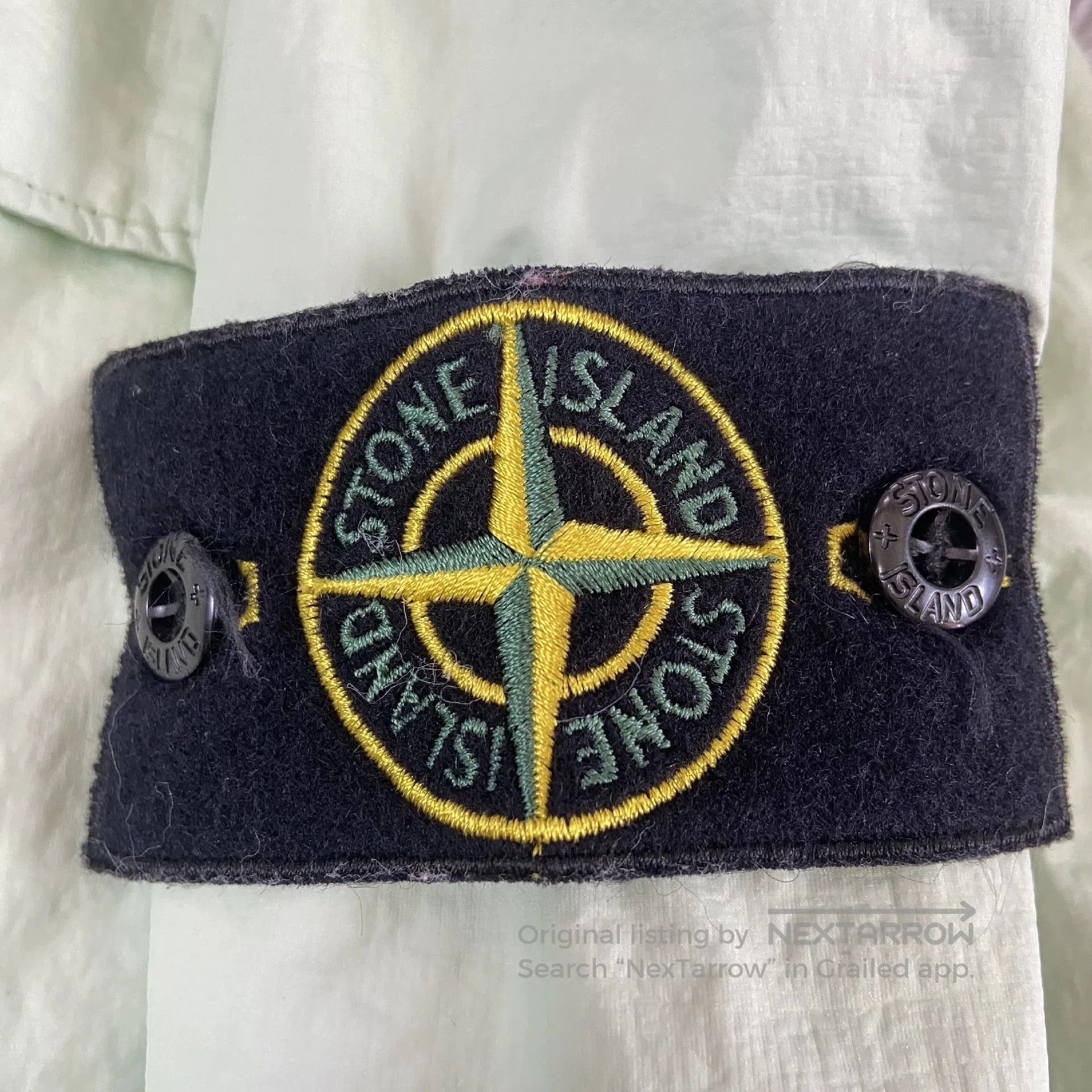 Stone Island stone island light green 3L TC zip jacket. Size US XL / EU 56 / 4 - 3 Thumbnail