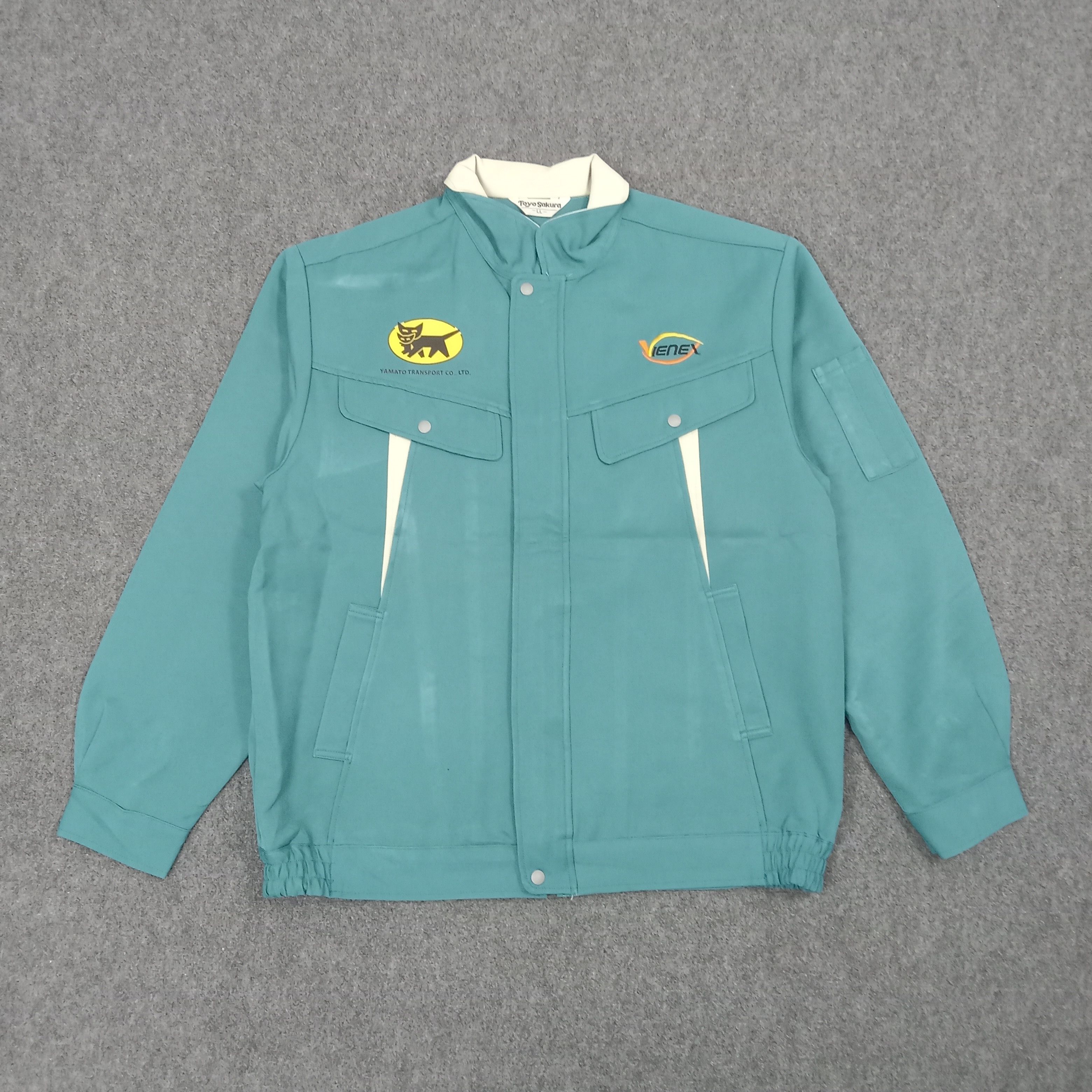 Japanese Brand Yamato Transport Japanese Unifrom Custom Logo Jacket C268N3 Size US M / EU 48-50 / 2 - 3 Thumbnail