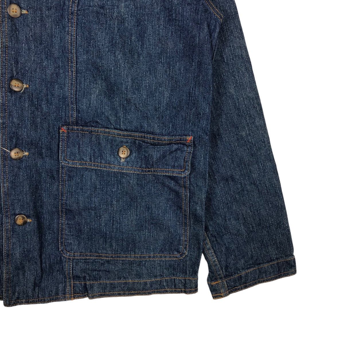 Japanese Brand 🔥90’s Denim Work Jacket Japan Made Size US M / EU 48-50 / 2 - 5 Thumbnail