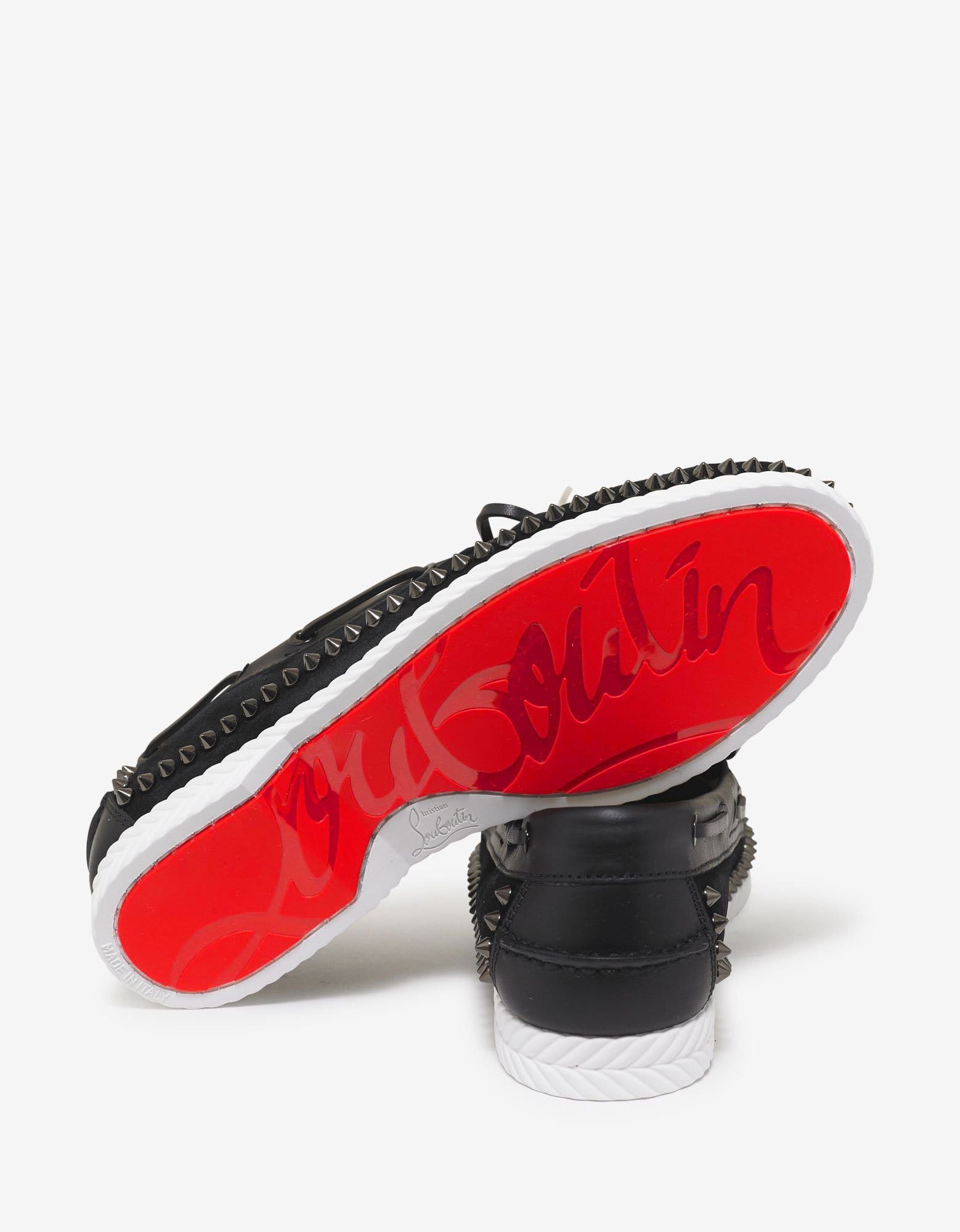 Christian Louboutin Christian Louboutin Steckel Flat Crosta Wax Boat Shoes Size US 6 / EU 39 - 3 Thumbnail