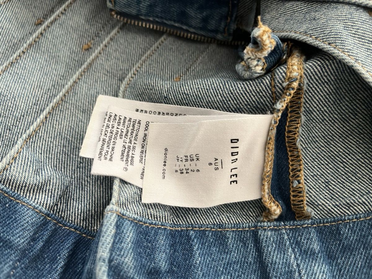 Dion Lee dion lee pleated denim miniskirt Size 26" / US 2 / IT 38 - 10 Thumbnail