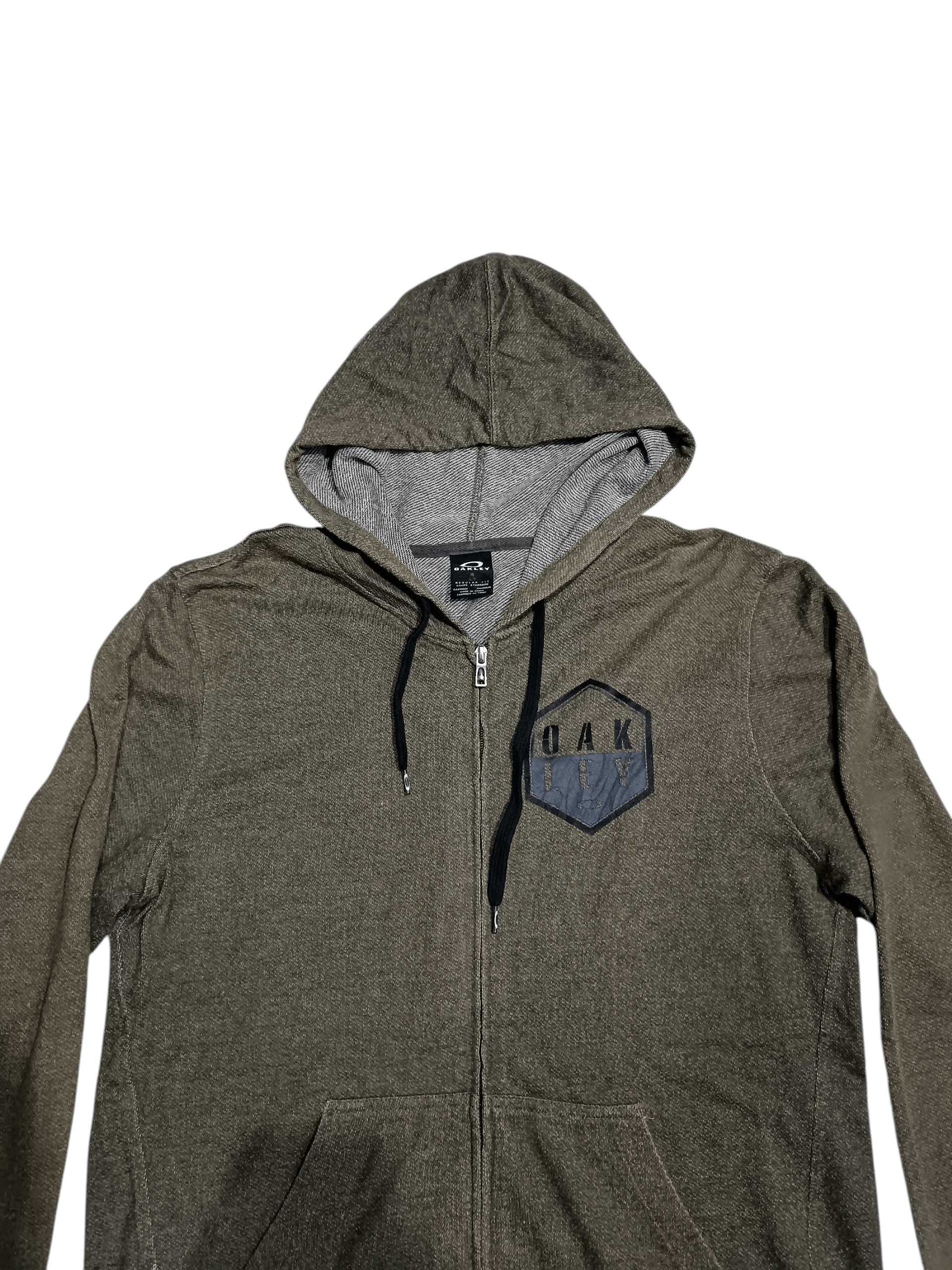 Oakley Vintage Oakley Zip Up Hoodie Size US L / EU 52-54 / 3 - 3 Thumbnail