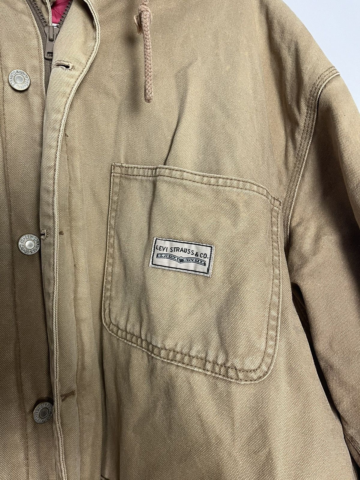 Levi's × Levi's Vintage Clothing × Vintage Vintage Levi's heavy jacket y2k 80s USA Size US XL / EU 56 / 4 - 2 Thumbnail
