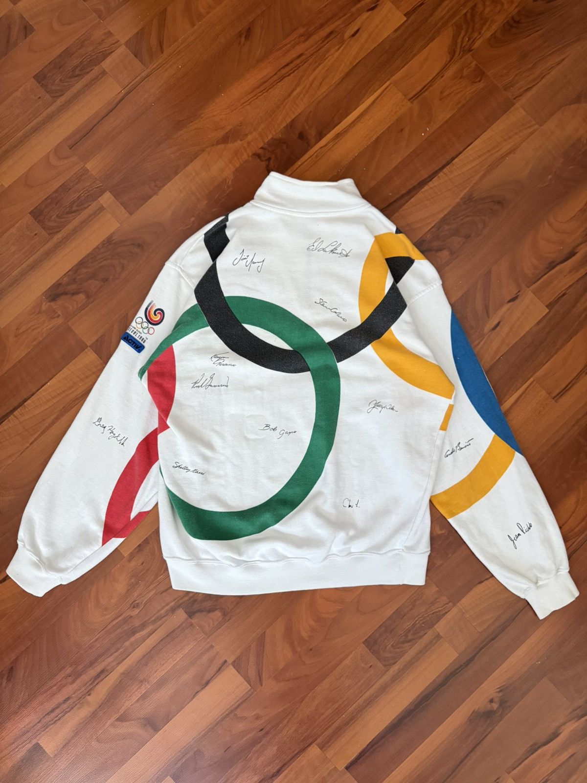 Other Vintage Seoul 1988 Summer Olympics Crewneck Sweatshirt ACTIV Size US XL / EU 56 / 4 - 6 Thumbnail