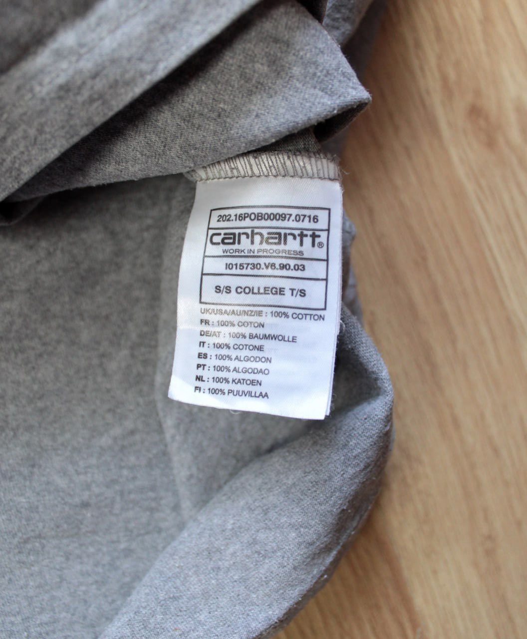 Carhartt 🔥 Carhartt WIP College T Shirt Logo Streetwear Y2K Vintage Size US M / EU 48-50 / 2 - 4 Thumbnail