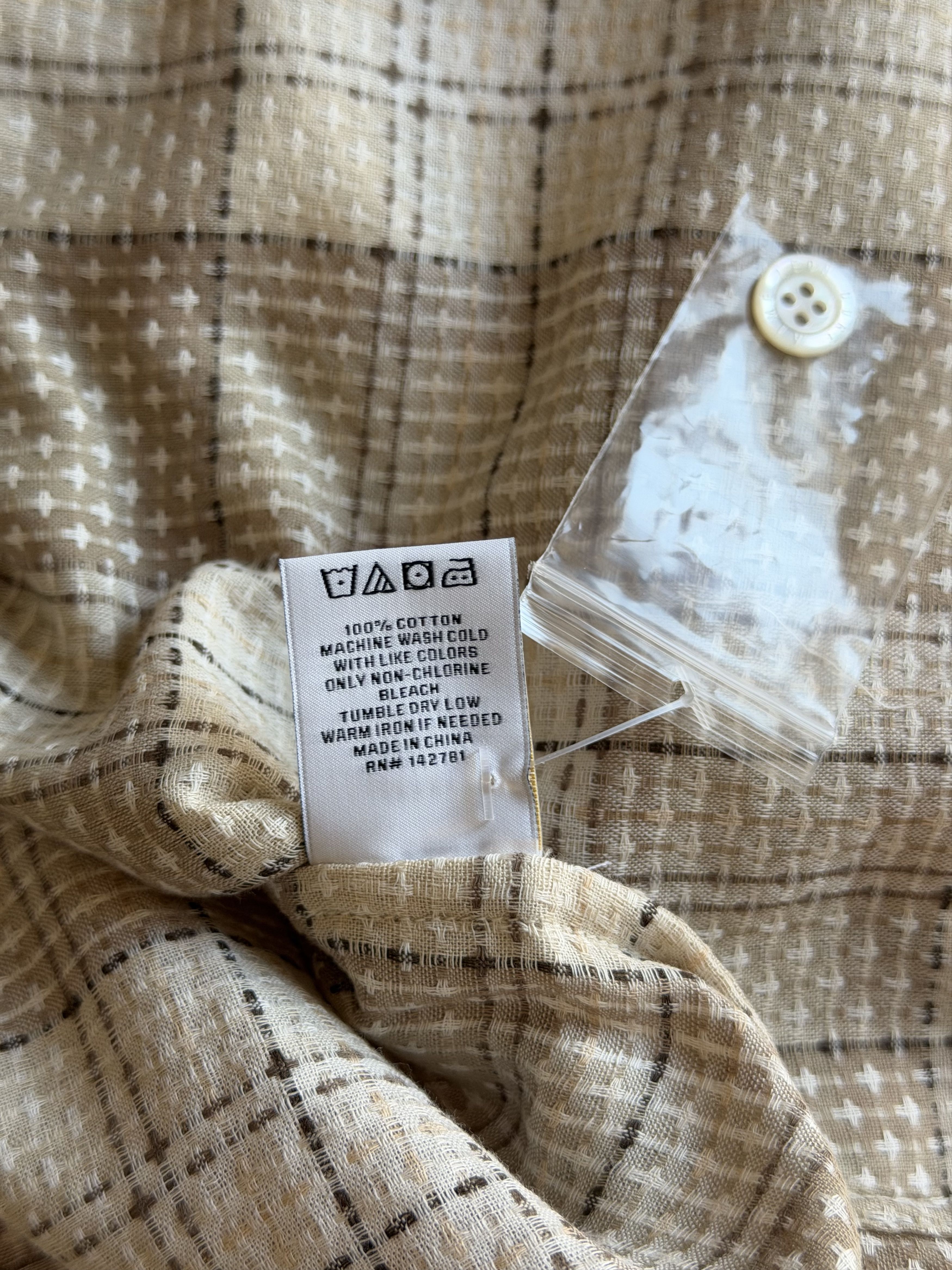 Aime Leon Dore Aime Leon Dore Leightweight Patterned Leisure Shirt Gray Size US XL / EU 56 / 4 - 8 Thumbnail