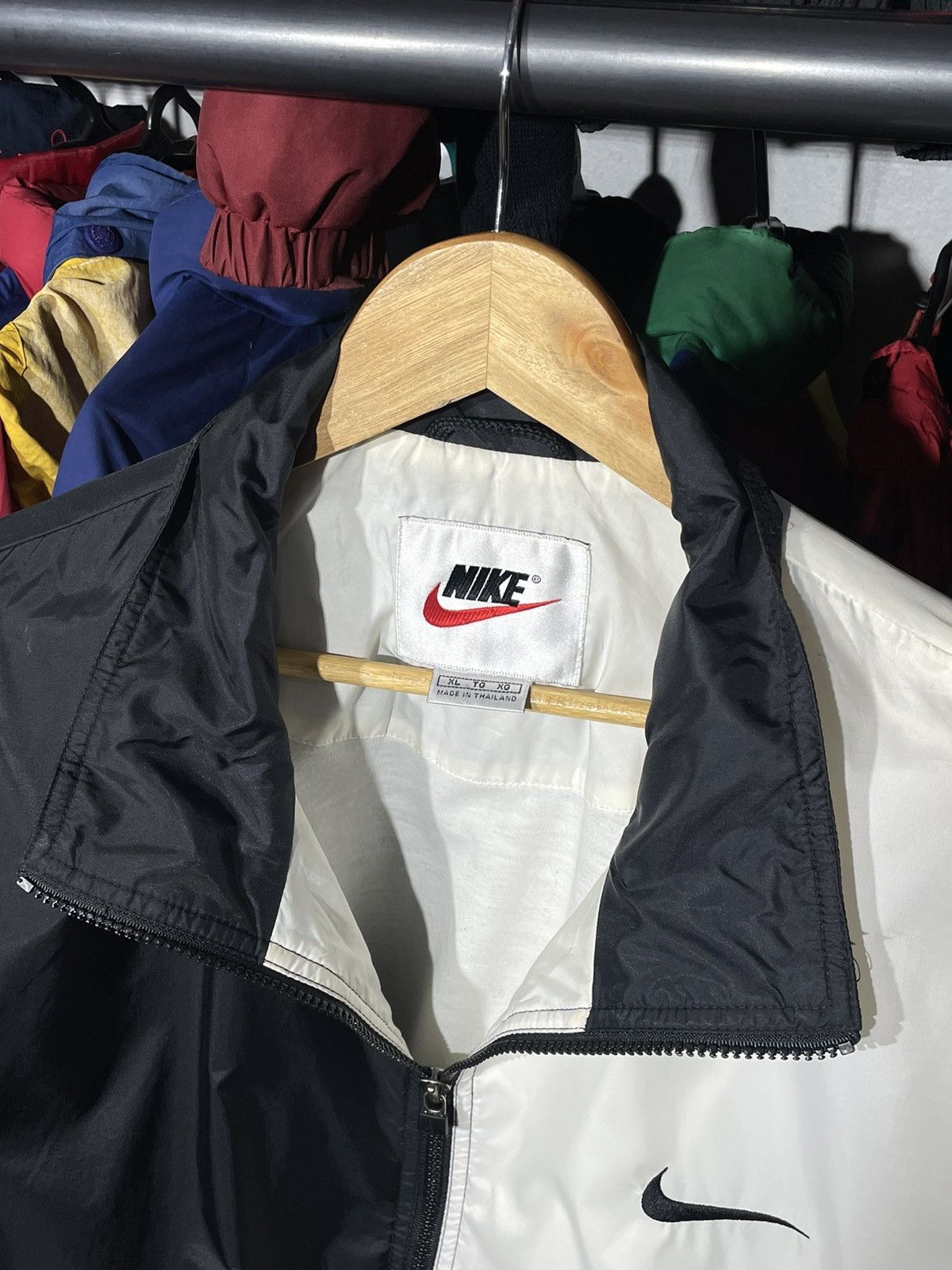 Nike × Vintage Windbreaker Nike Big Swoosh Vintage 90’s Size US XL / EU 56 / 4 - 10 Thumbnail