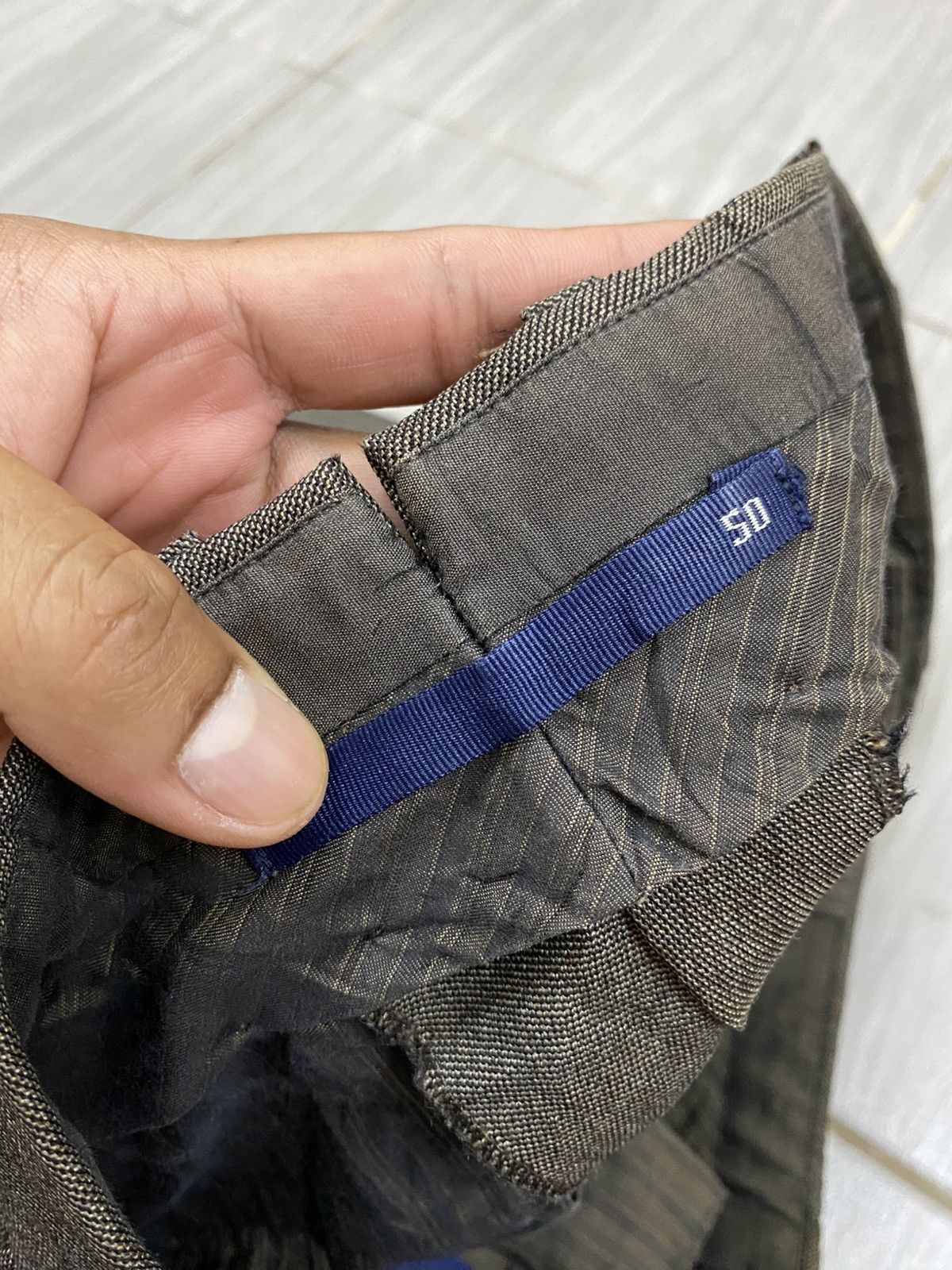 Incotex Incotex Super Wool Pants Made in Portugal Size US 32 / EU 48 - 7 Thumbnail