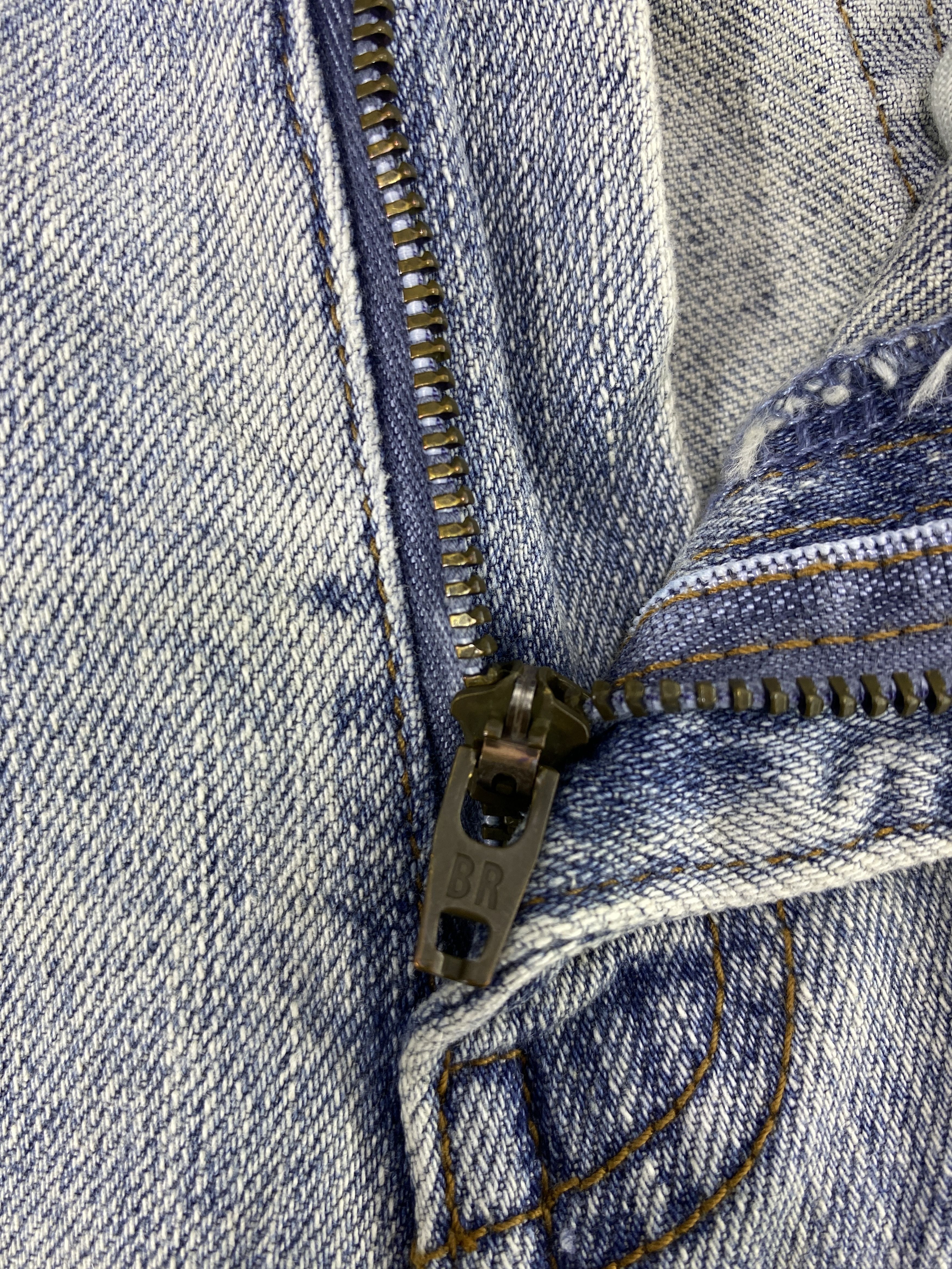 Japanese Brand Brappers Faded Blue Wash bootcut Jeans - J1067 Size 26" / US 2 / IT 38 - 8 Thumbnail