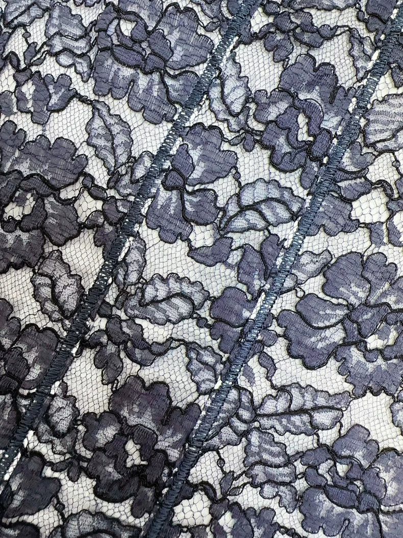 Chanel Chanel Dark blue lace short sleeves Size XXS / US 00 / IT 34 - 5 Thumbnail