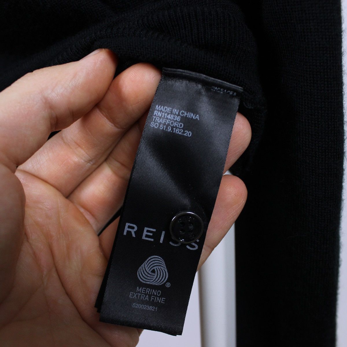 Reiss Reiss Sweater Merino Wool Long Sleeve Size US M / EU 48-50 / 2 - 4 Thumbnail