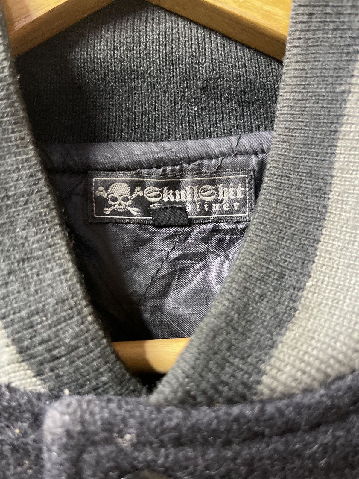 Other Vintage skullshit varsity jacket Size US M / EU 48-50 / 2 - 7 Thumbnail