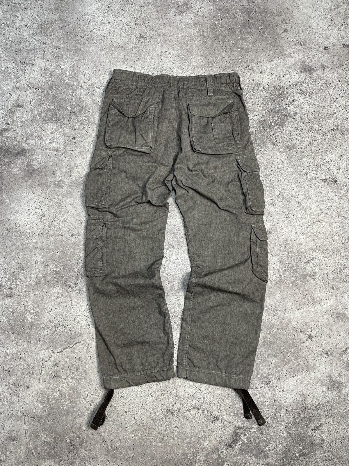 Vintage Vintage Like Diesel 00s Baggy Fit Cargo Pants Jeans Size US 34 / EU 50 - 8 Thumbnail