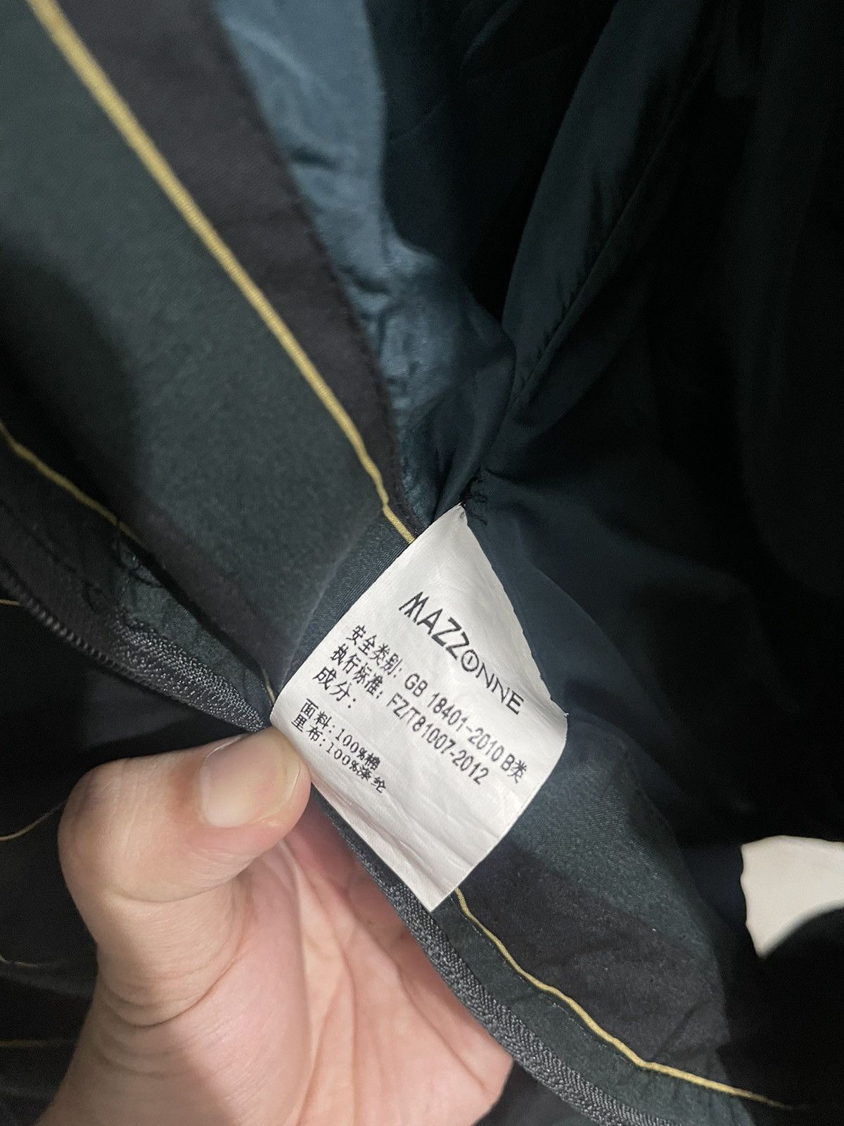 Japanese Brand Mazzone Deconstructed Back Zip Multi Pocket Jacket Size US L / EU 52-54 / 3 - 7 Thumbnail