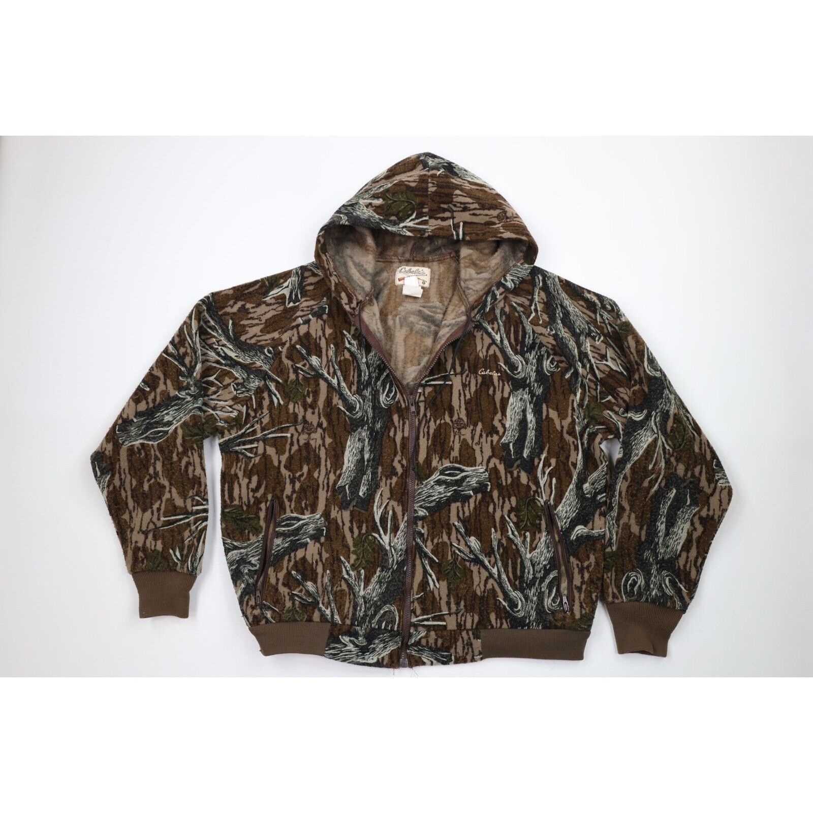 Cabelas × Vintage Vintage 80s Cabelas Mossy Oak Camouflage 2 Piece Suit Size US XL / EU 56 / 4 - 2 Thumbnail