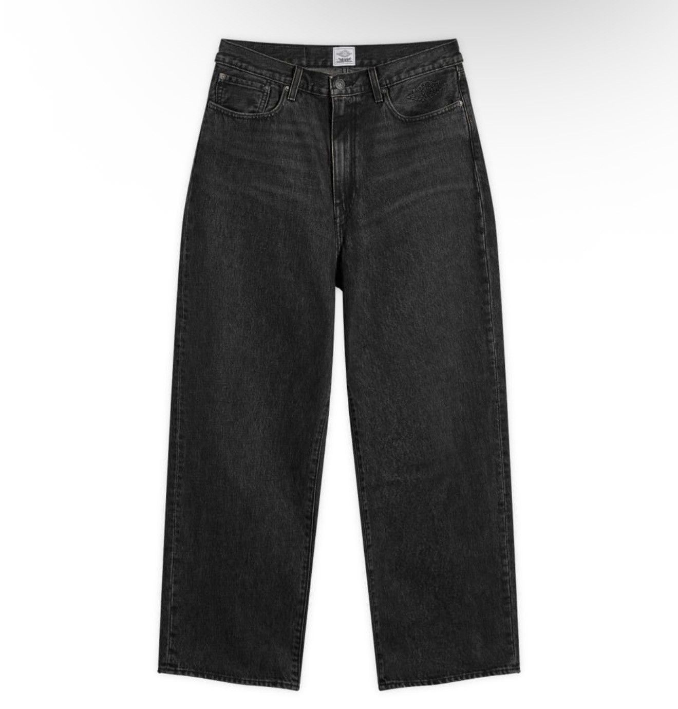 Jordan Brand × Levi's Levi’s x Jordan Baggy Jean Black Denim Jeans Size 33 X 32 Size US 33 - 4 Thumbnail