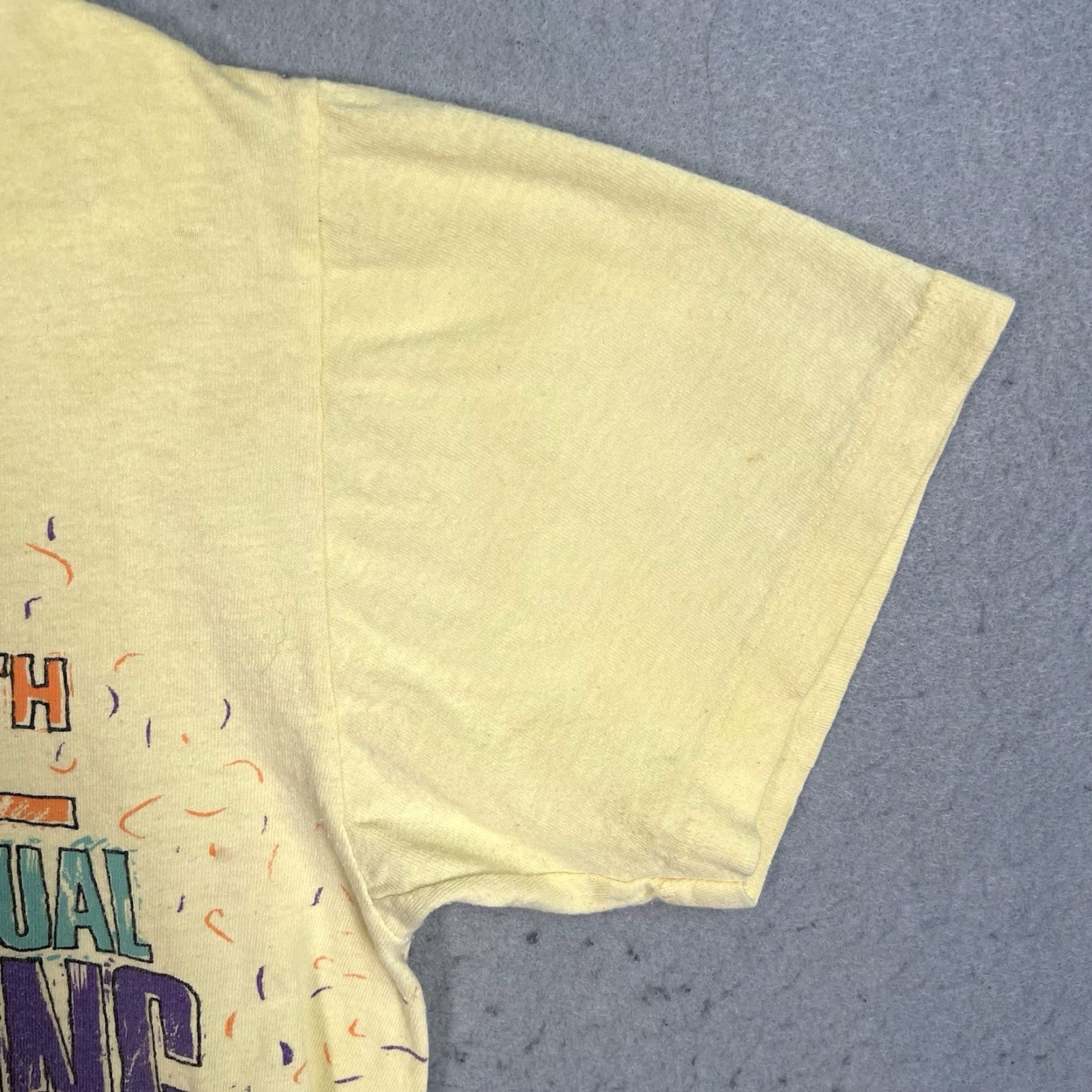 Ocean Pacific VINTAGE Ocean Pacific Graphic Tee 80s Adult Medium Yellow Sportswear USA Mens Size US M / EU 48-50 / 2 - 7 Thumbnail