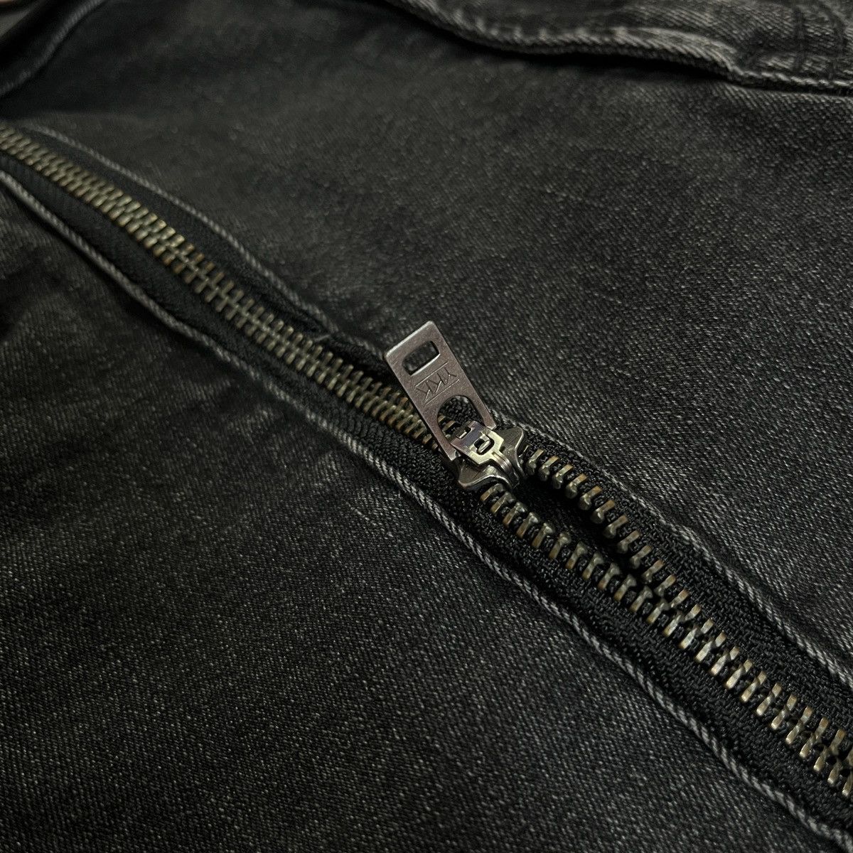 Japanese Brand 2000s EVRIS - Zip Panel Flared Denim Jeans Gothic Y2k Lgb Size 25" / US 0 / IT 36 - 3 Thumbnail