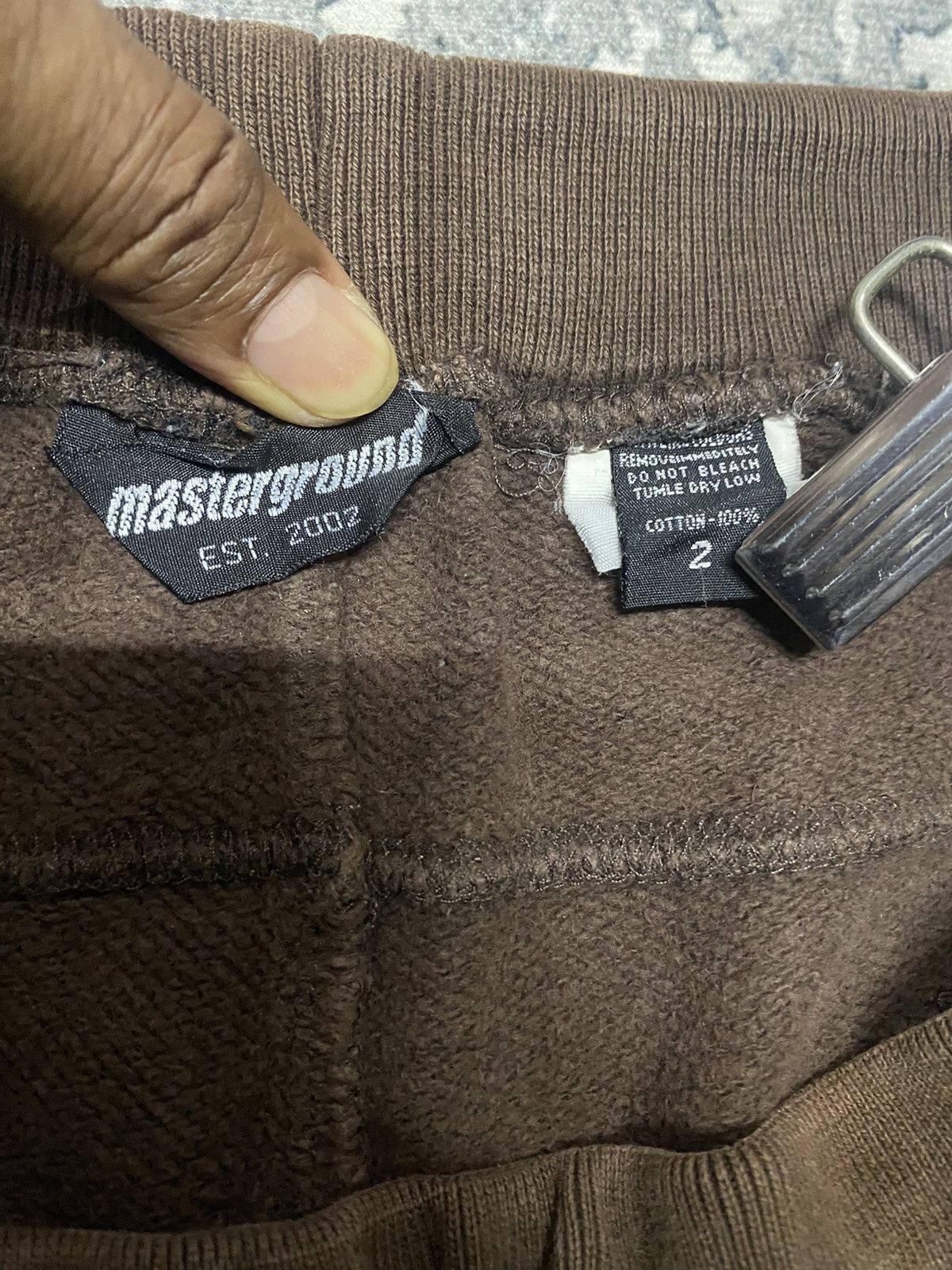 Japanese Brand Master Ground Hip Hop Sweatpants Jogger Pants Size US 34 / EU 50 - 16 Thumbnail