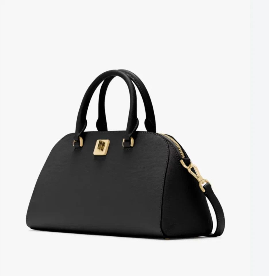 Kate Spade Kate Spade Leather Phoebe East West Satchel Crossbody Black Size ONE SIZE - 4 Thumbnail