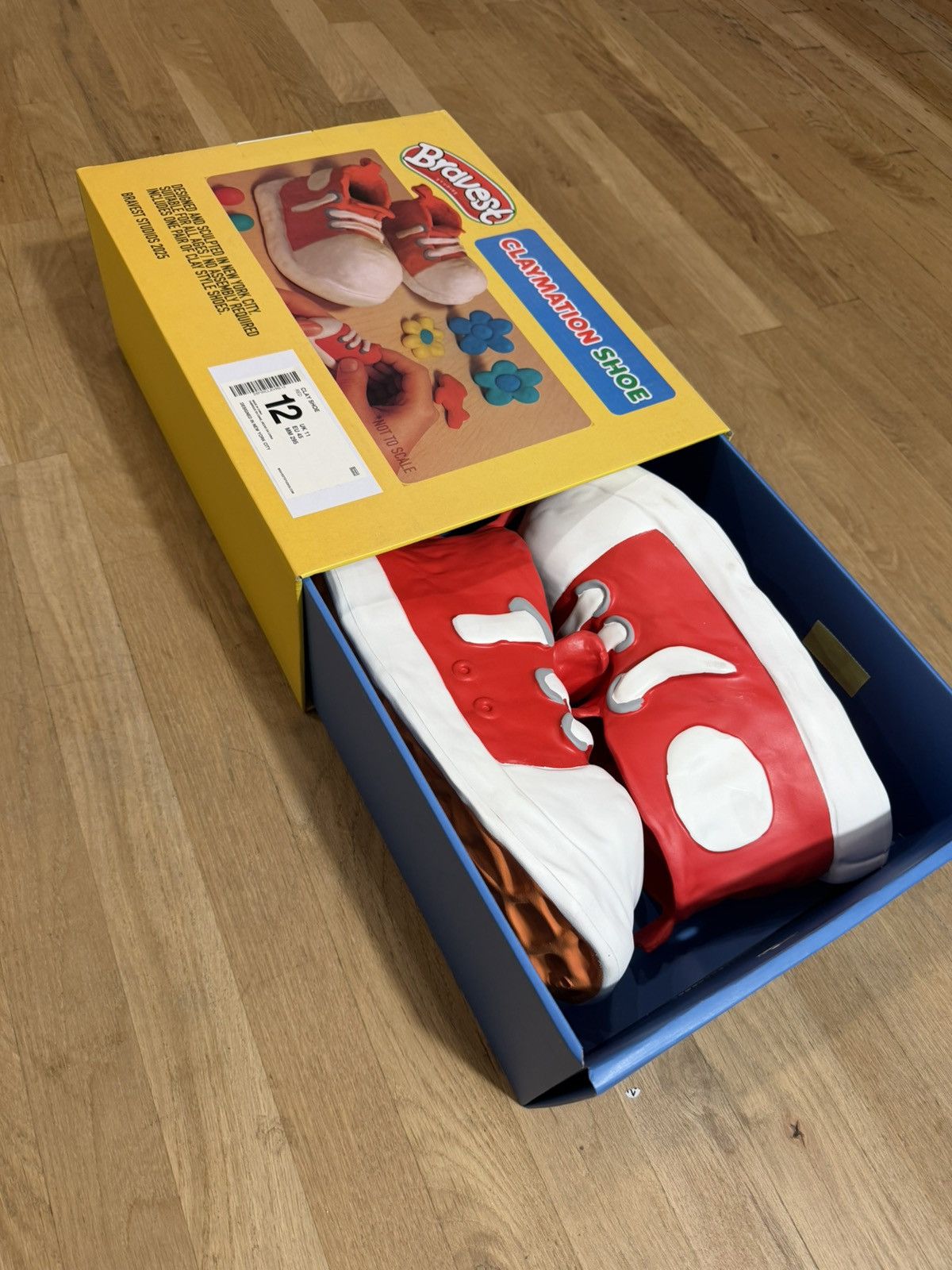 Bravest Studios Bravest Studios Claymation shoes Red Size US 12 / EU 45 - 2 Thumbnail