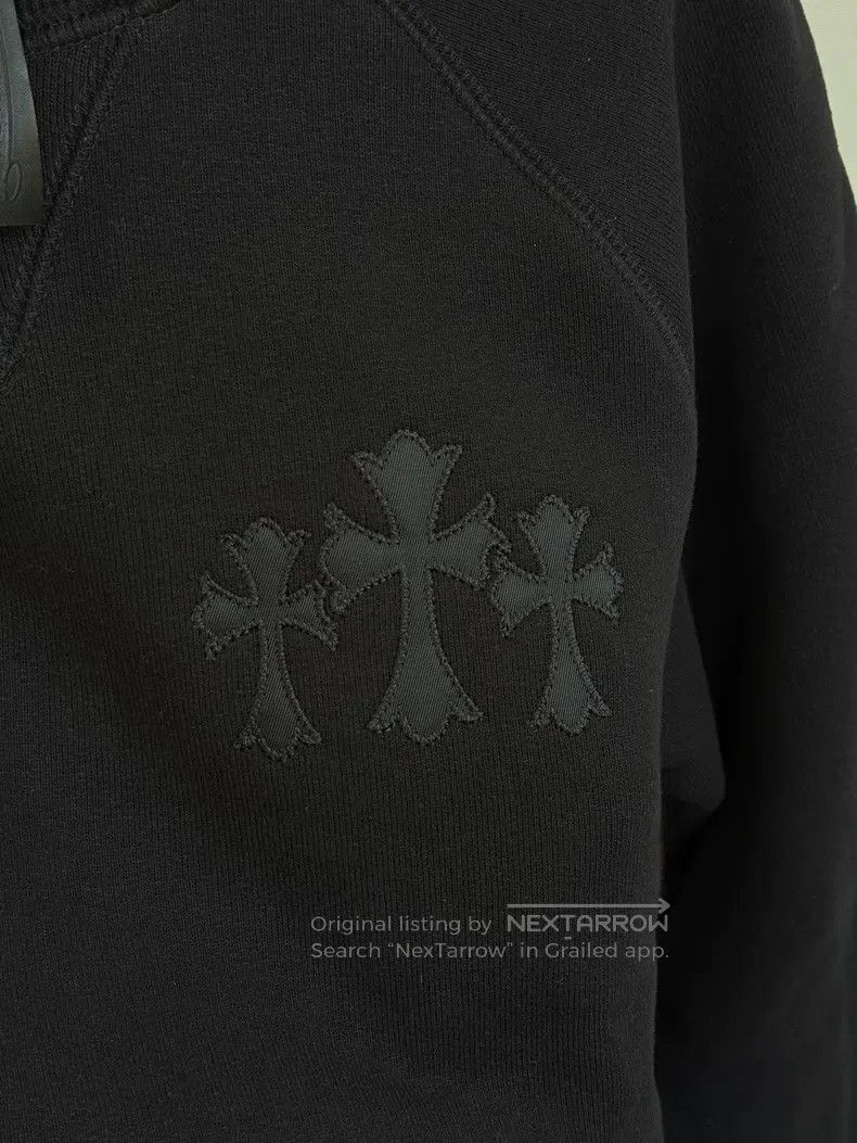 Chrome Hearts CHROME HEARTS Size S Thickened black long-sleeved sweater Size US S / EU 44-46 / 1 - 3 Thumbnail