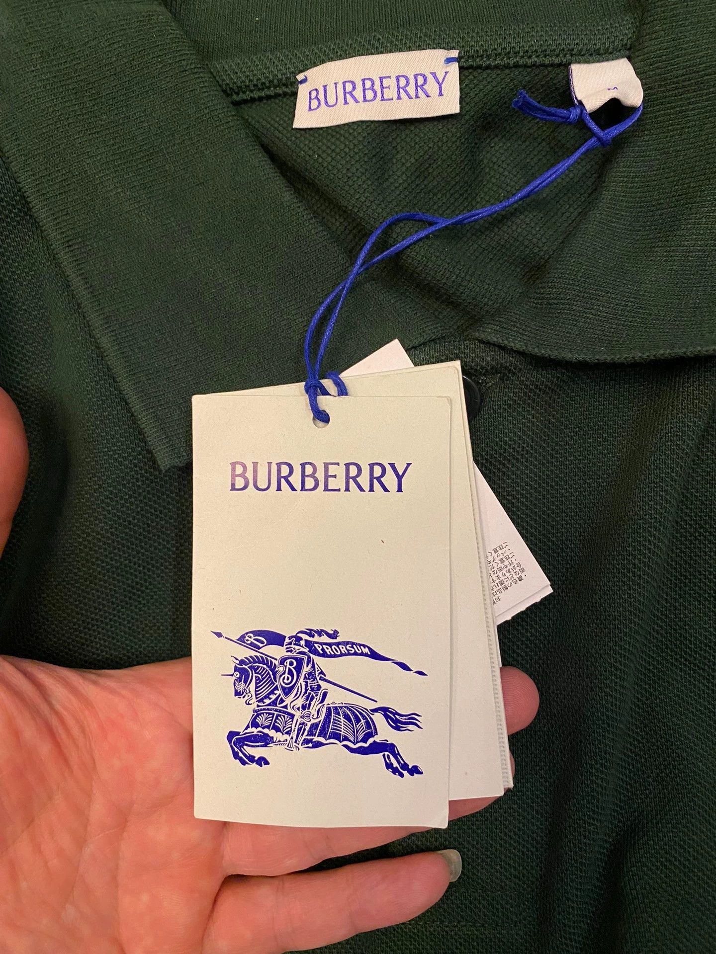 Burberry Burberry Polo Short Sleeve M Mother-of-Pearl Buttons Size US M / EU 48-50 / 2 - 7 Thumbnail