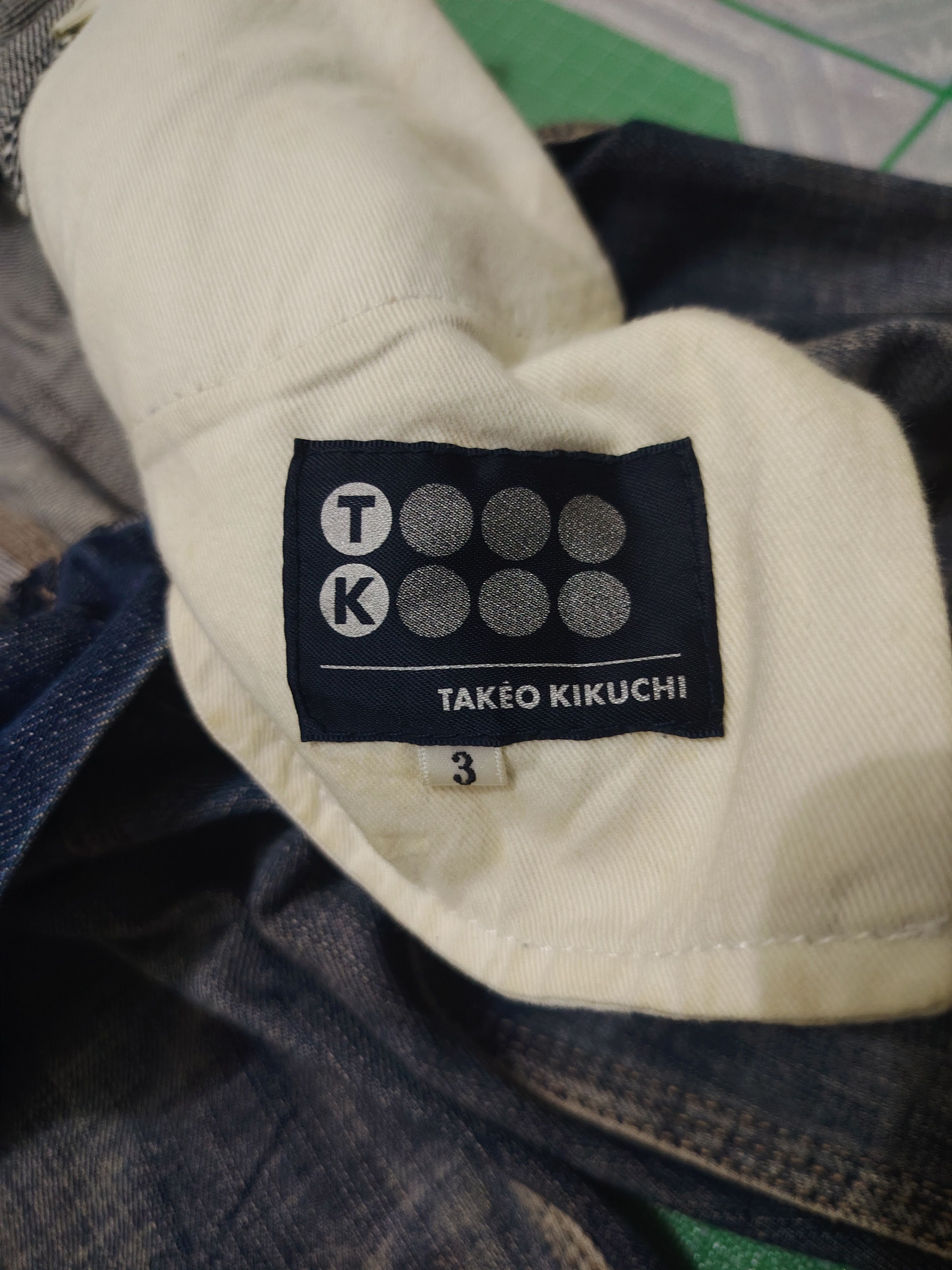 Takeo Kikuchi Vtg Japanese Takeo Kikuchi Pain Splatter Distressed Jeans Size US 30 / EU 46 - 10 Thumbnail