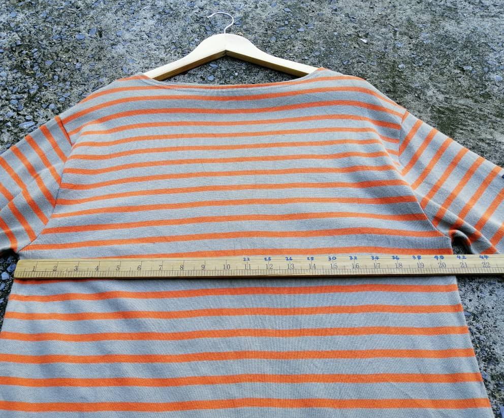 Designer × Saint James Saint James L'atelier Stripe Longsleeve Shirt Size M / US 6-8 / IT 42-44 - 5 Thumbnail