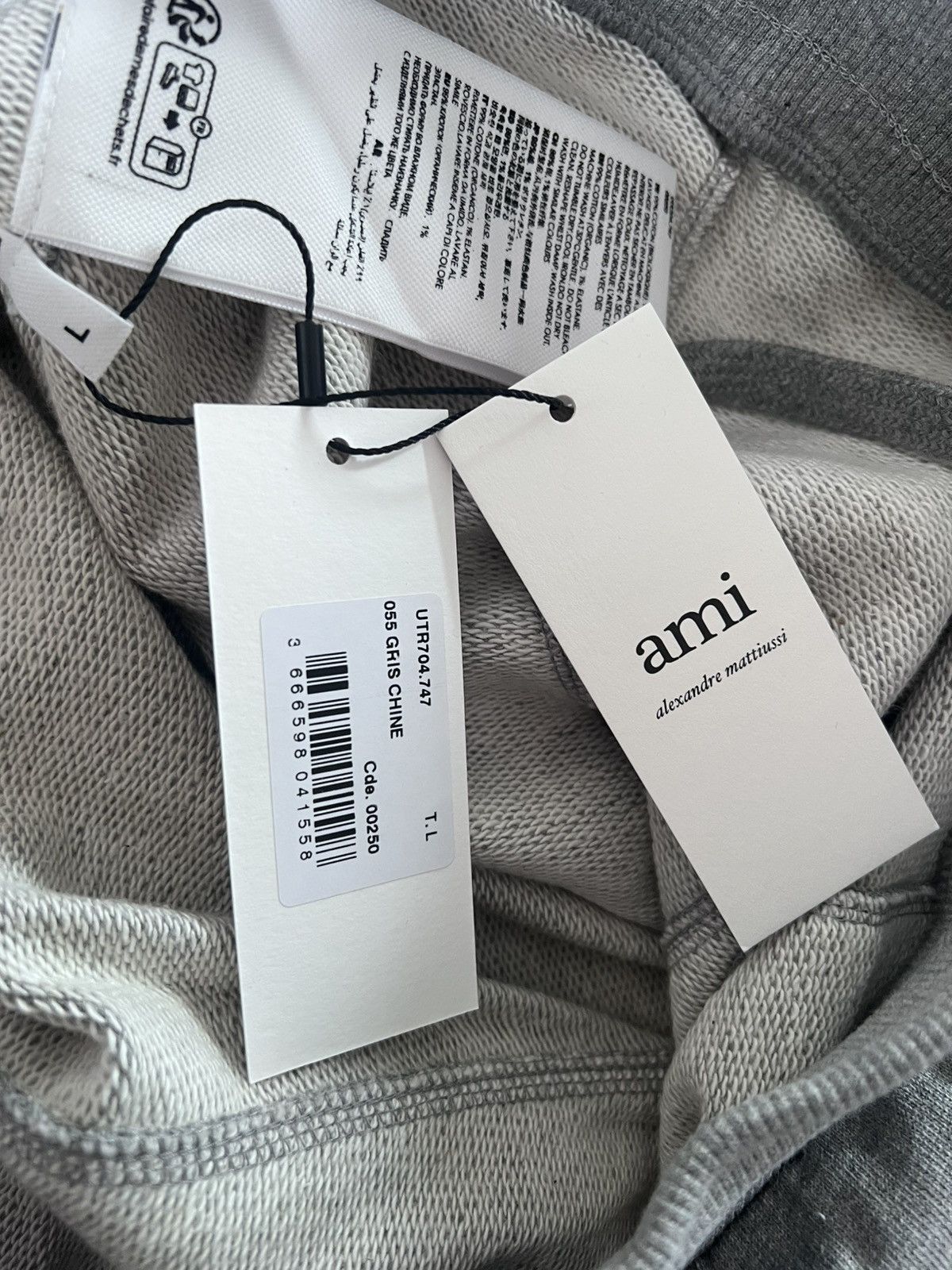 AMI Ami Paris Sweatpants Size US 33 - 8 Thumbnail